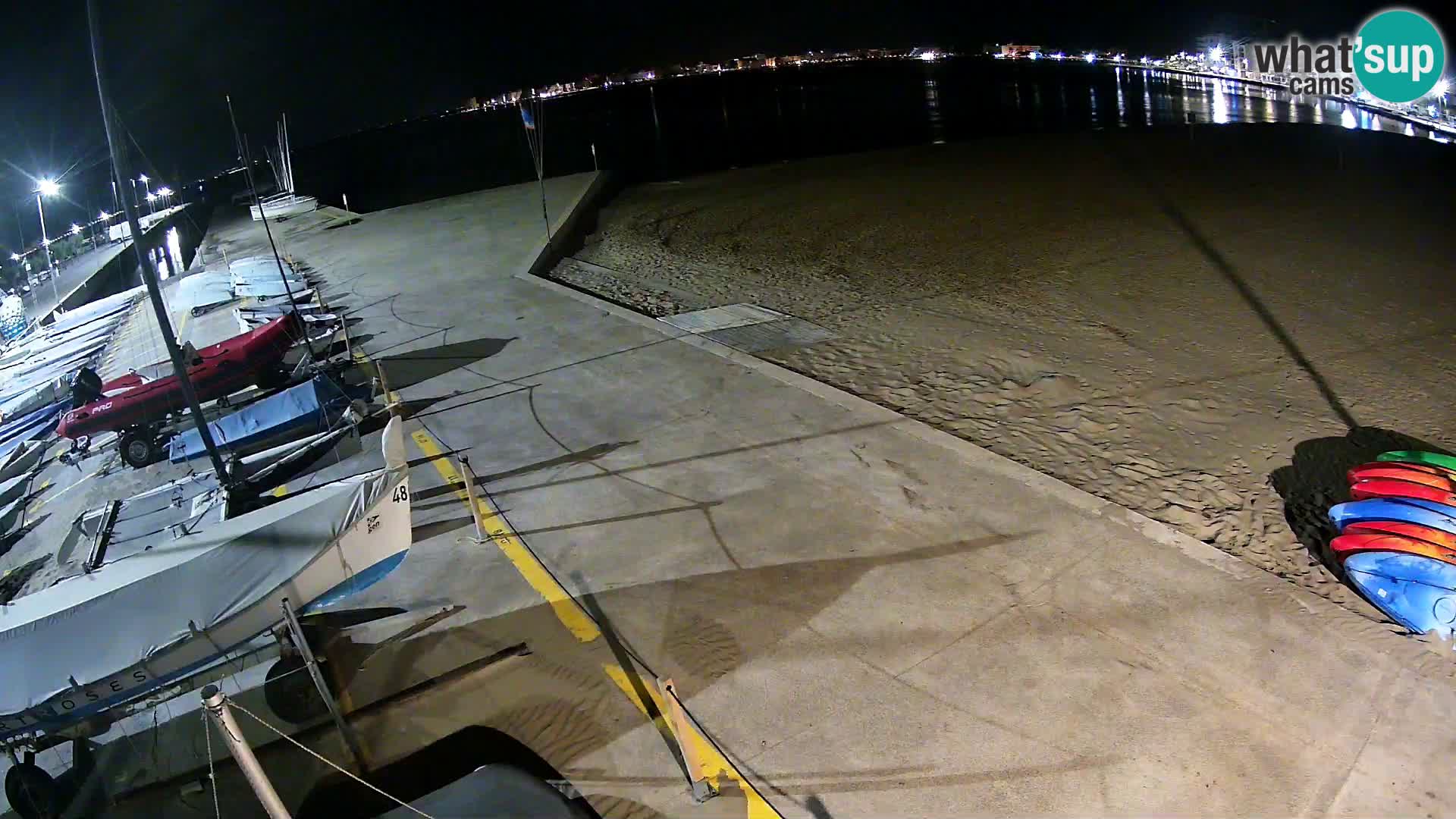 Webcam Hafen von Roses – Costa Brava – Strand La Perola
