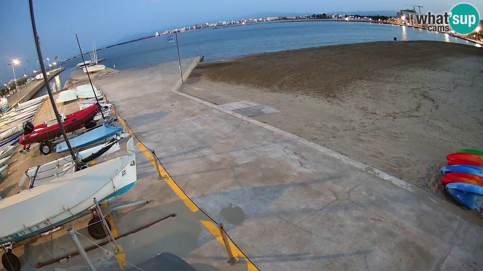 Webcam Port of Roses – Costa Brava – La Perola Beach