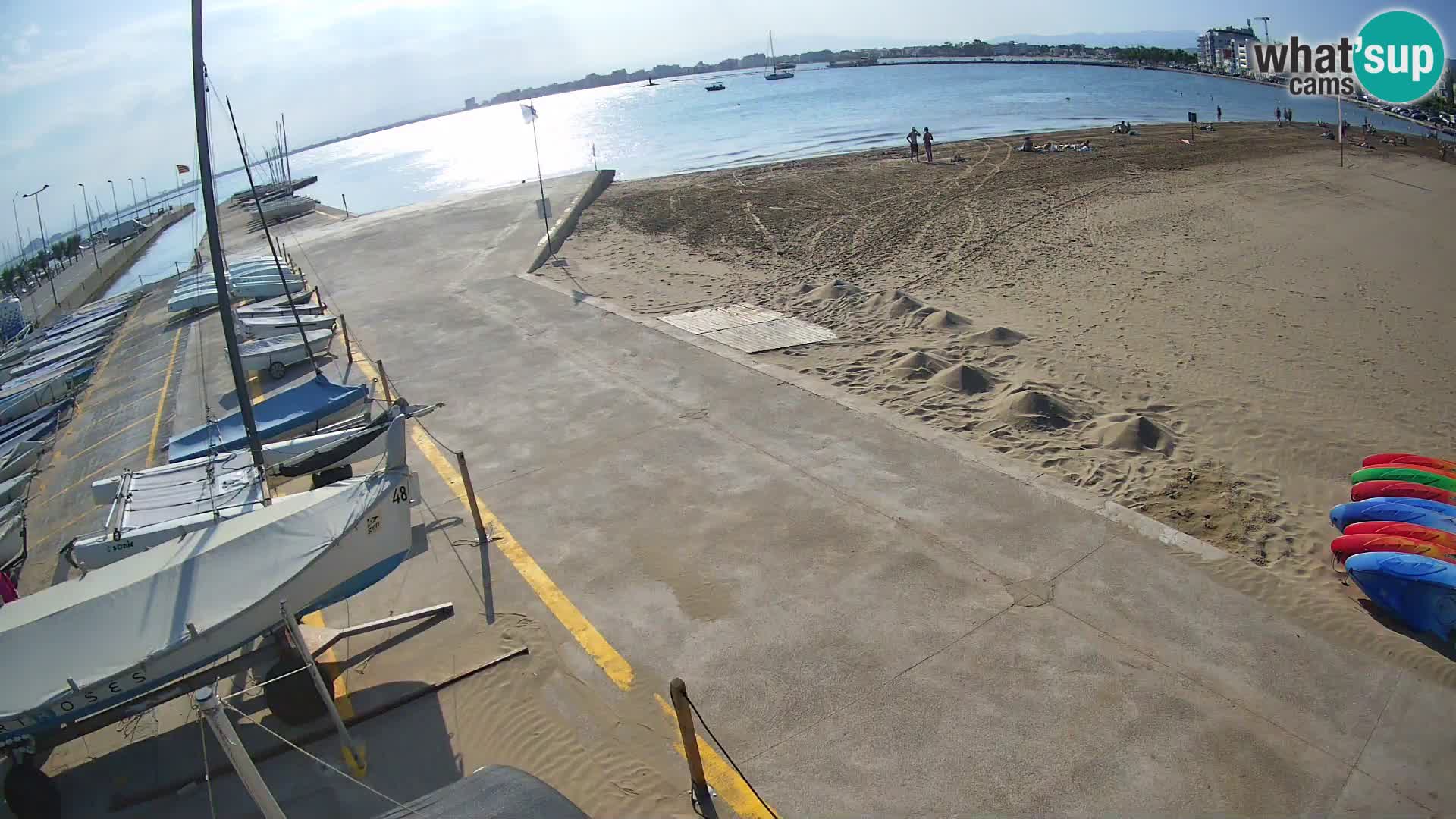 Kamera Roses marina – Costa Brava – plaža La Perola