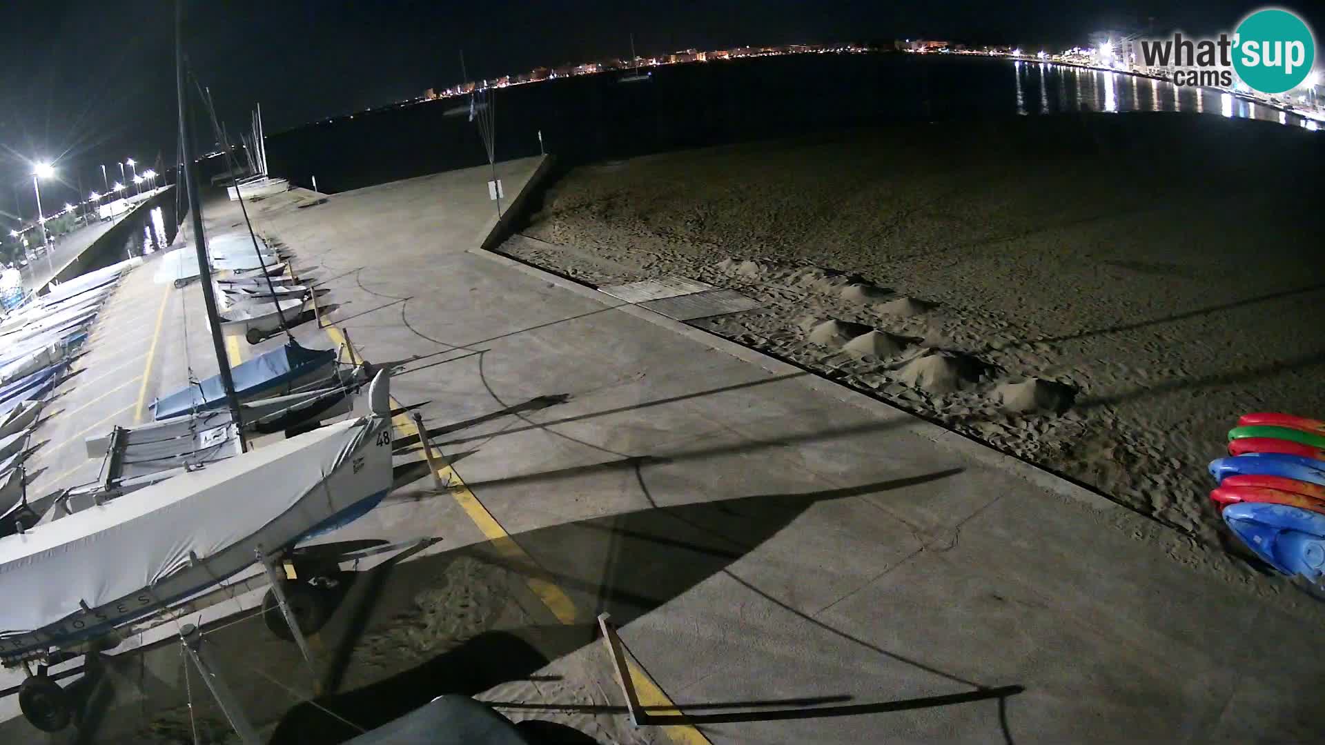Webcam Hafen von Roses – Costa Brava – Strand La Perola