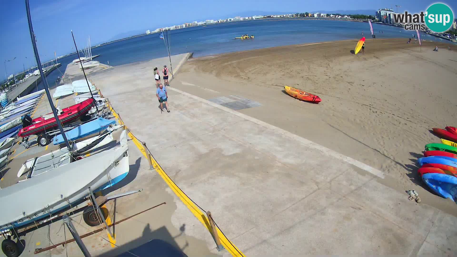 Web kamera Roses marina – Costa Brava – plaža La Perola
