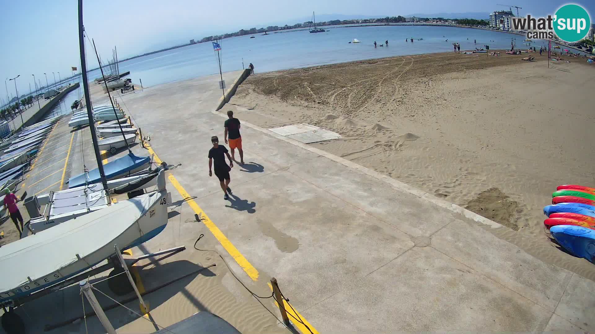 Webcam Hafen von Roses – Costa Brava – Strand La Perola