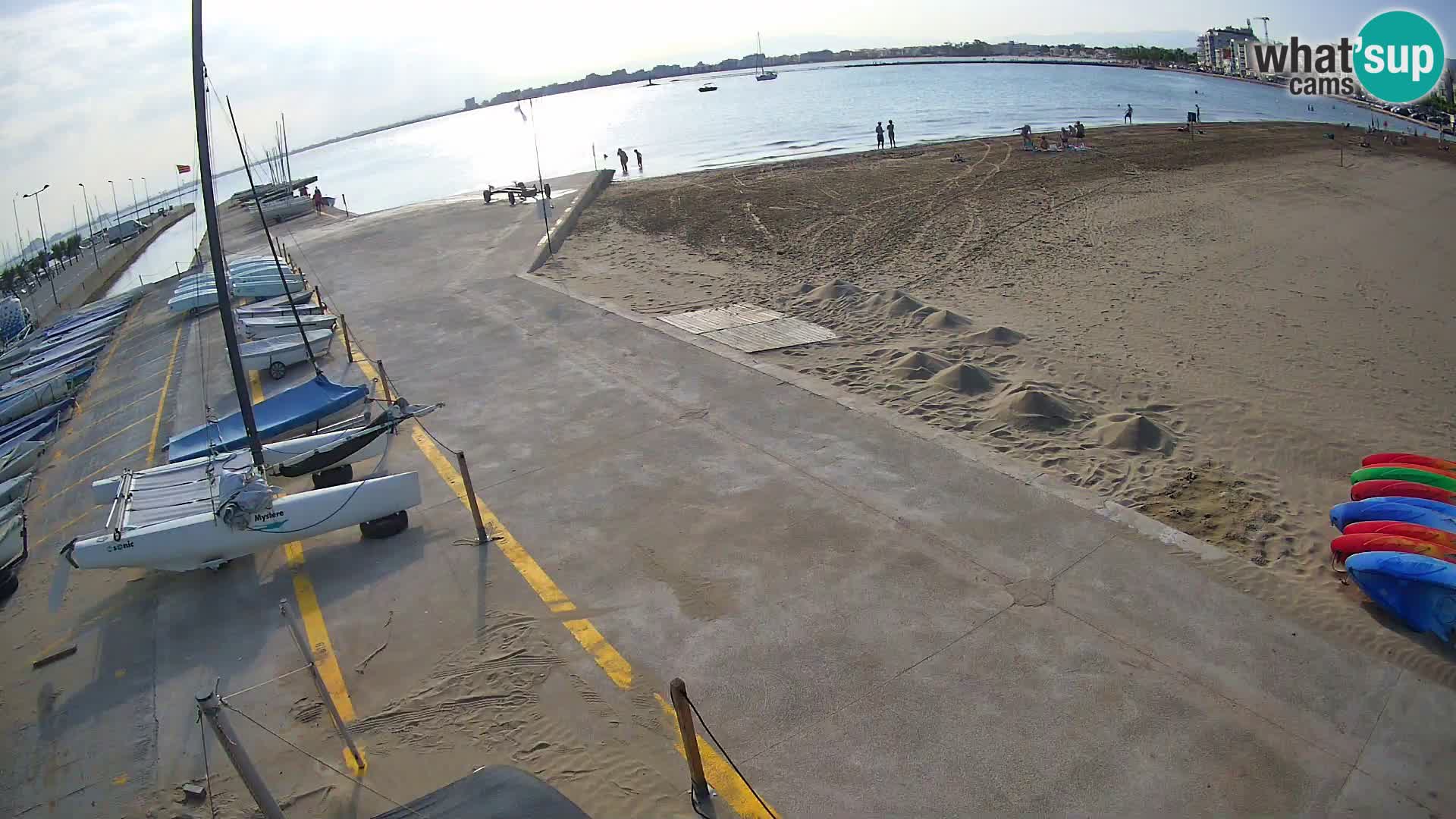 Webcam porto di Roses – Costa Brava – spiaggia La Perola