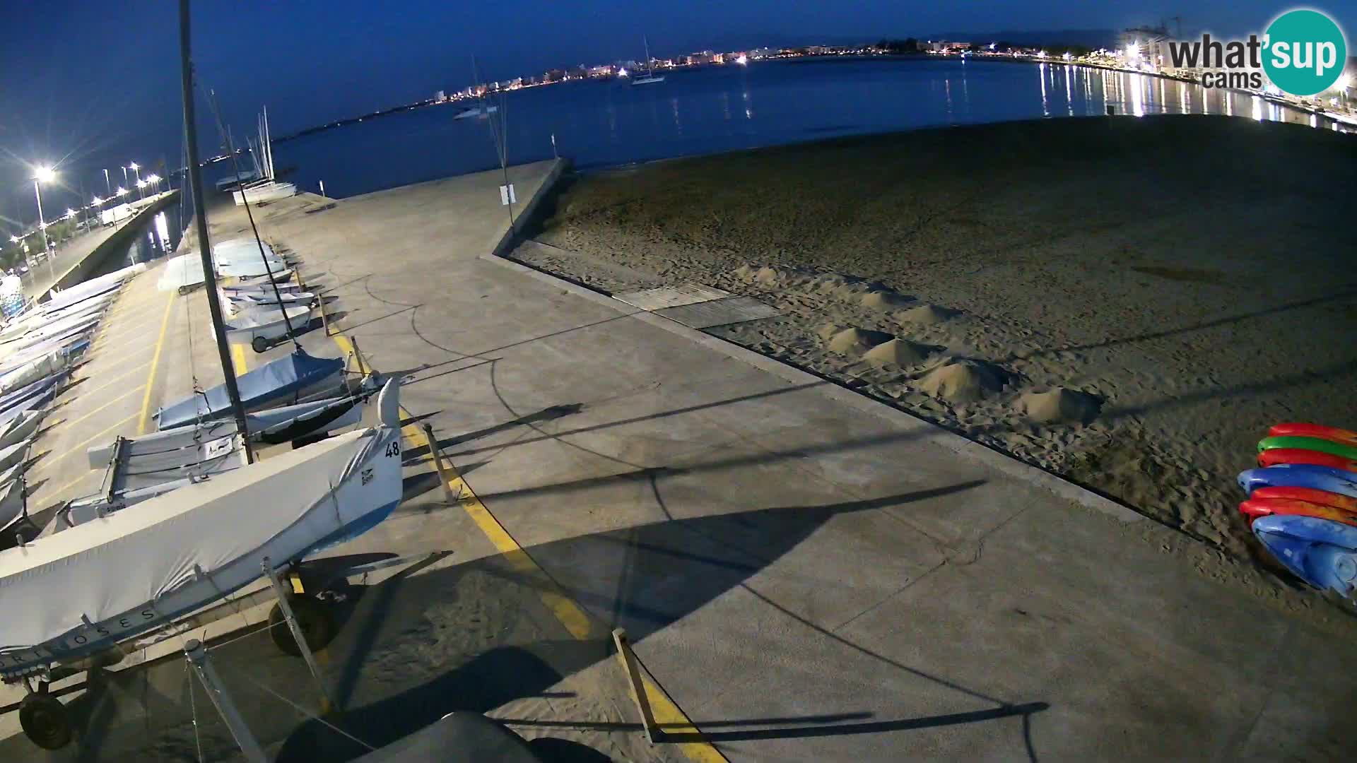 Webcam Hafen von Roses – Costa Brava – Strand La Perola