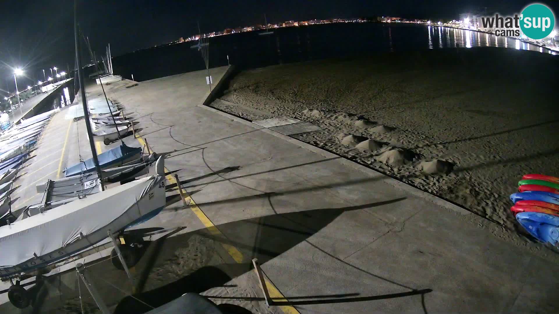 Webcam Hafen von Roses – Costa Brava – Strand La Perola