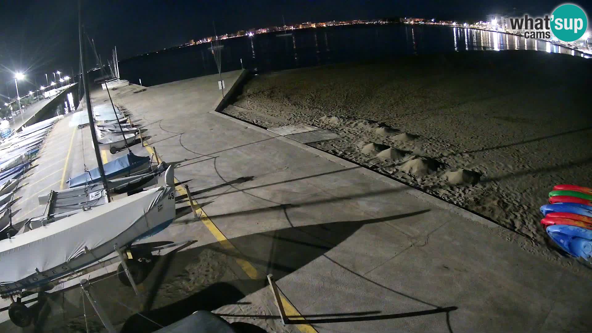 Webcam Hafen von Roses – Costa Brava – Strand La Perola