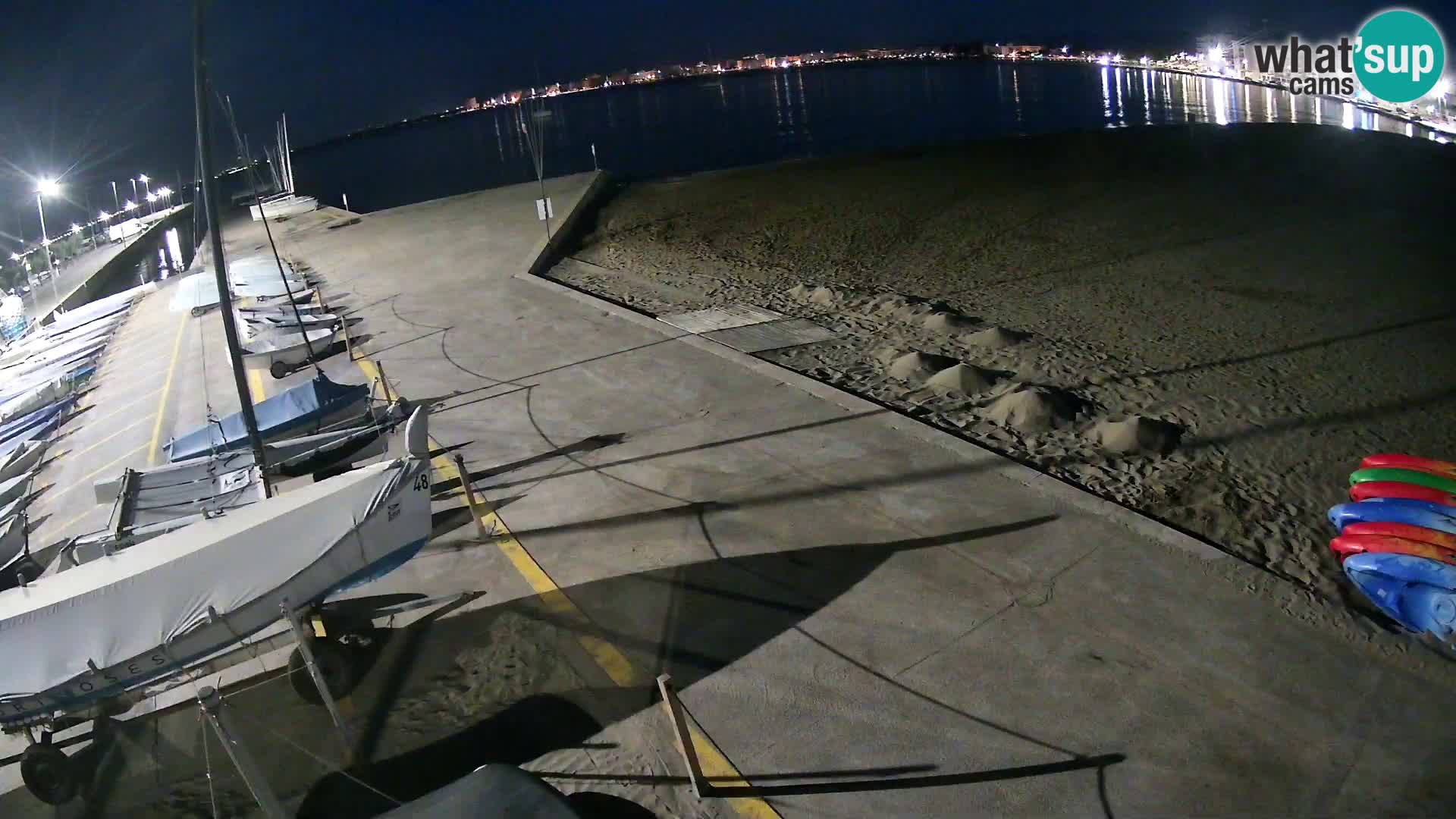 Webcam Hafen von Roses – Costa Brava – Strand La Perola