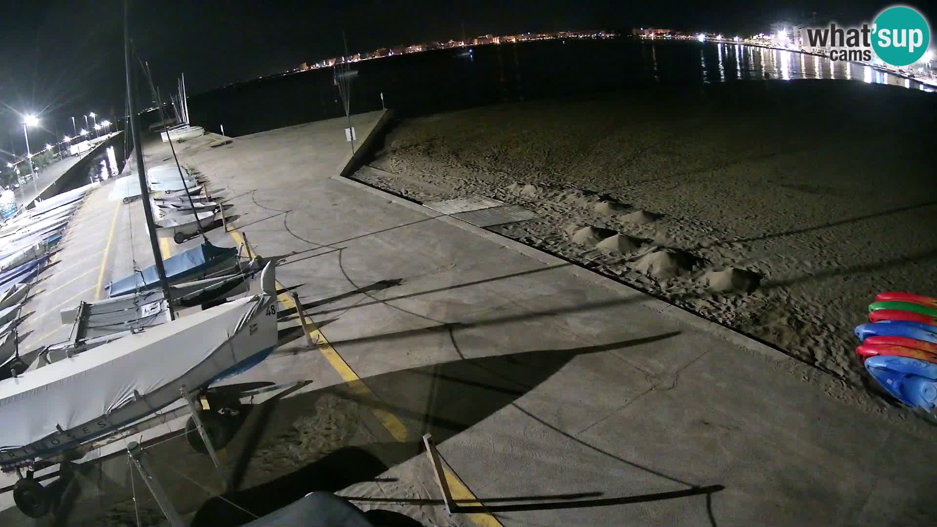 Webcam Hafen von Roses – Costa Brava – Strand La Perola