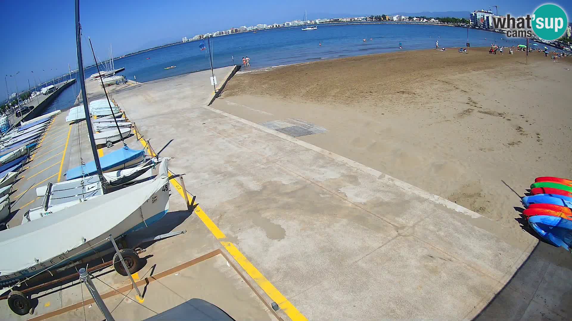 Webcam Port of Roses – Costa Brava – La Perola Beach