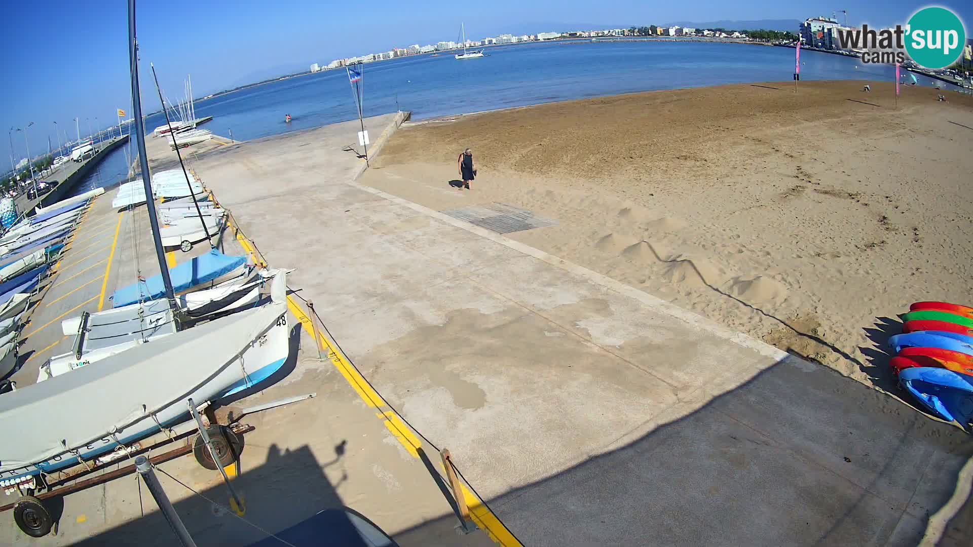Webcam Port of Roses – Costa Brava – La Perola Beach