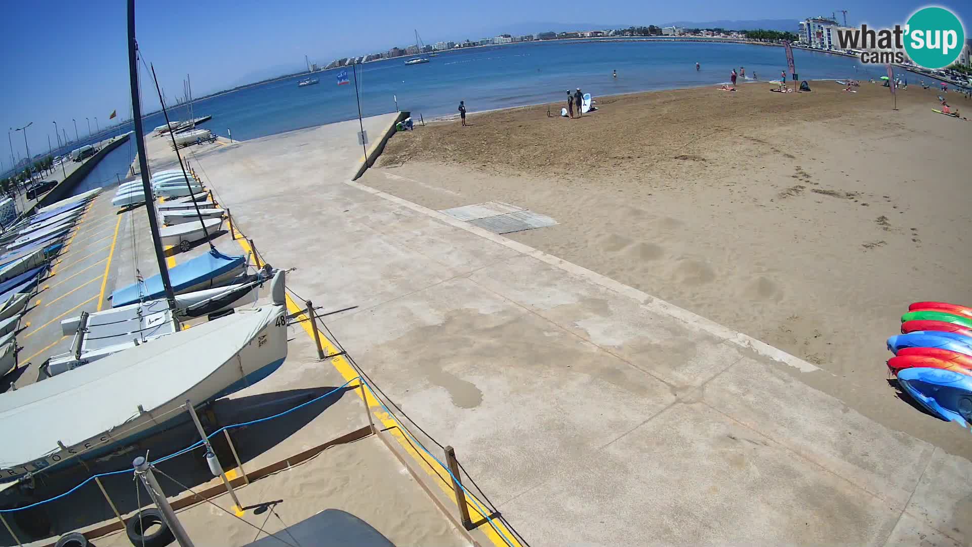 Webcam Port of Roses – Costa Brava – La Perola Beach