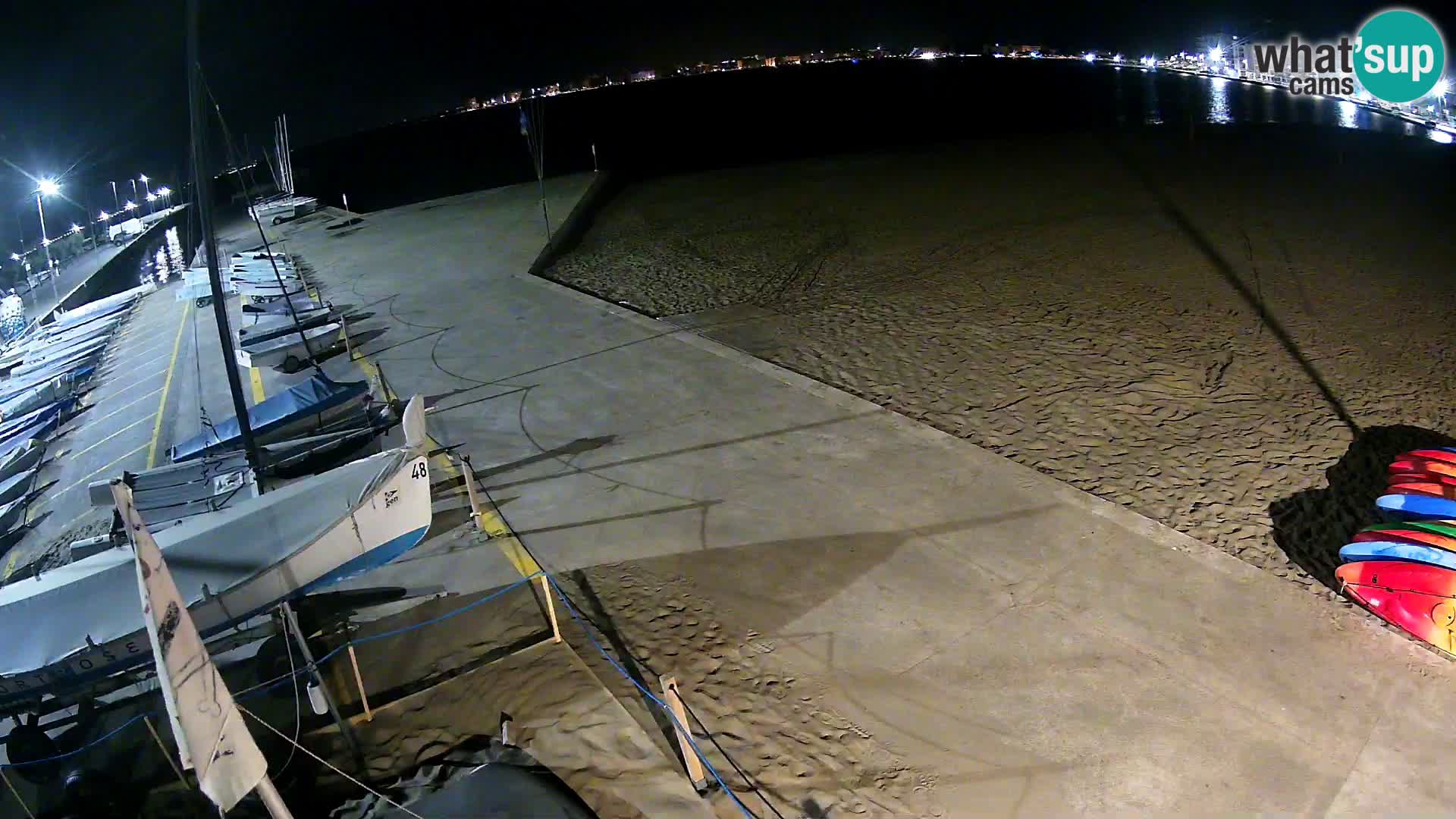 Roses webcam Port – Costa Brava – plage La Perola