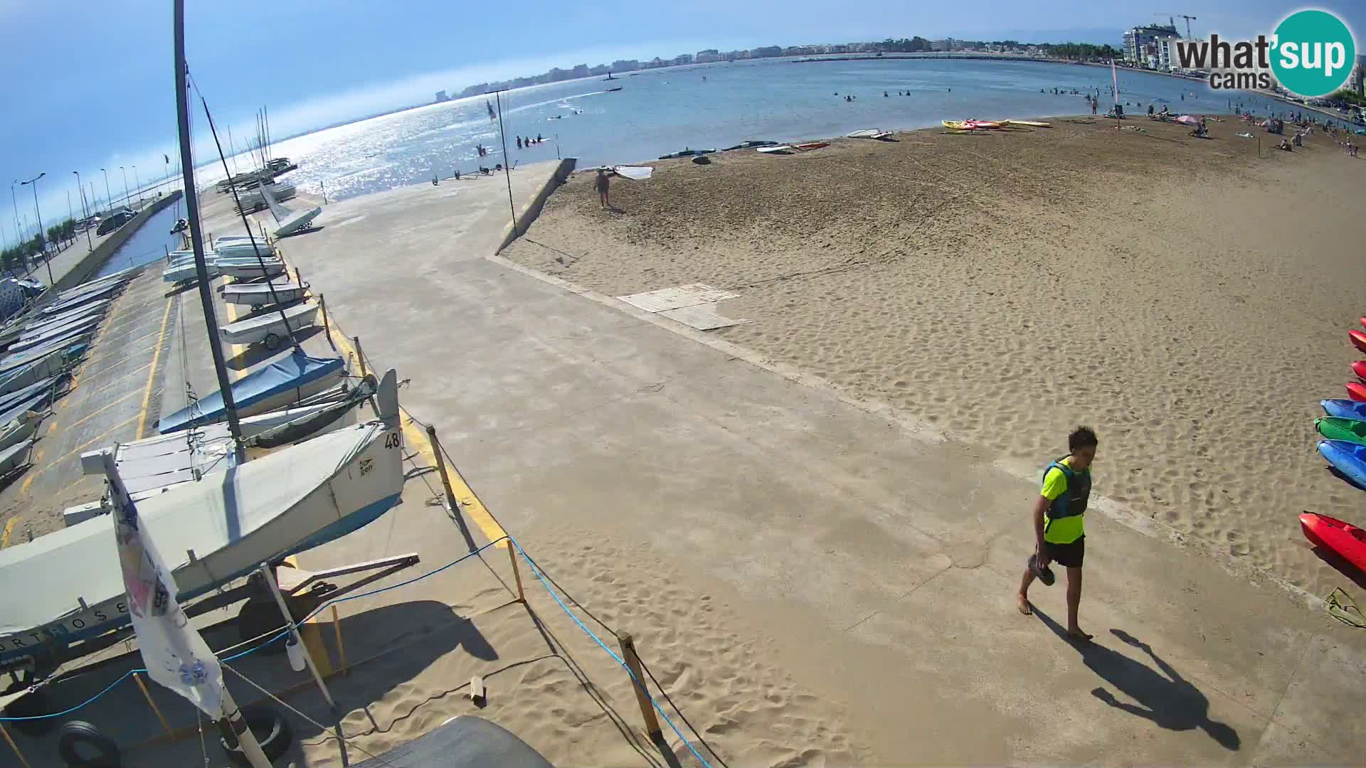 Webcam porto di Roses – Costa Brava – spiaggia La Perola