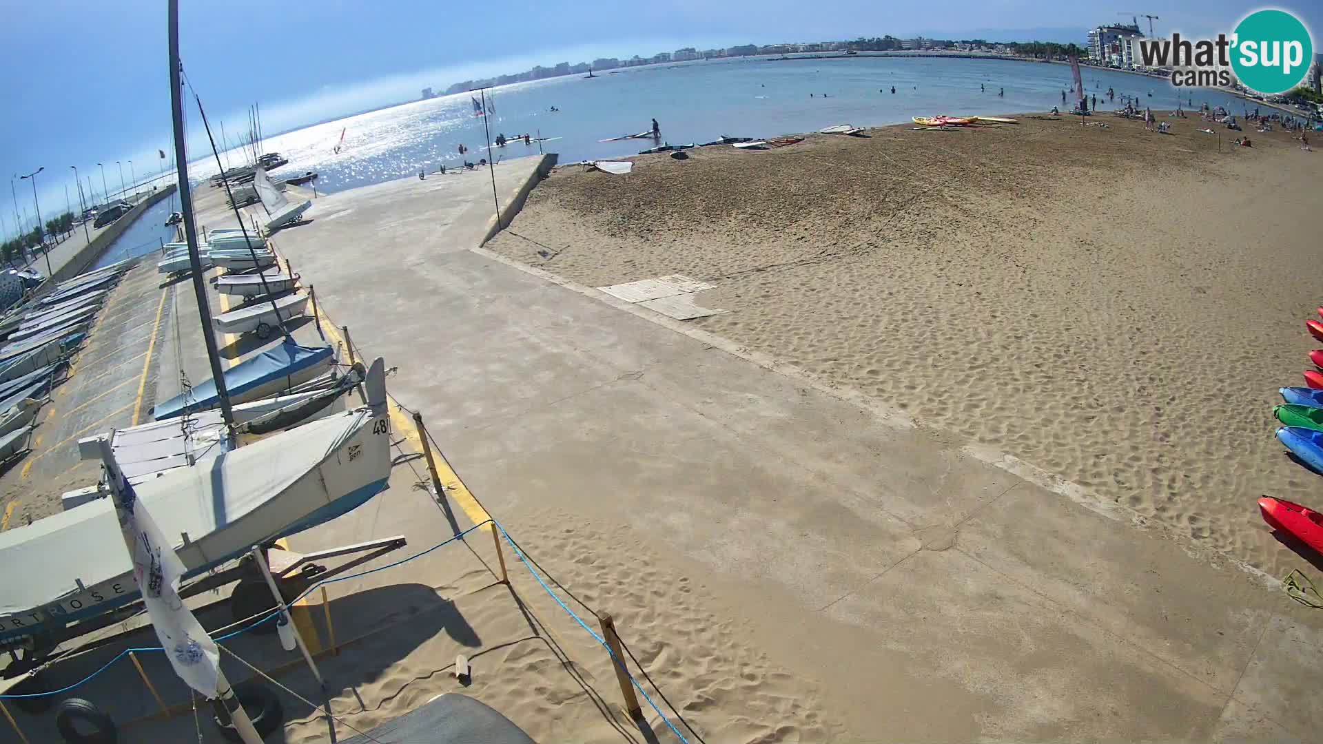 Roses webcam Port – Costa Brava – plage La Perola