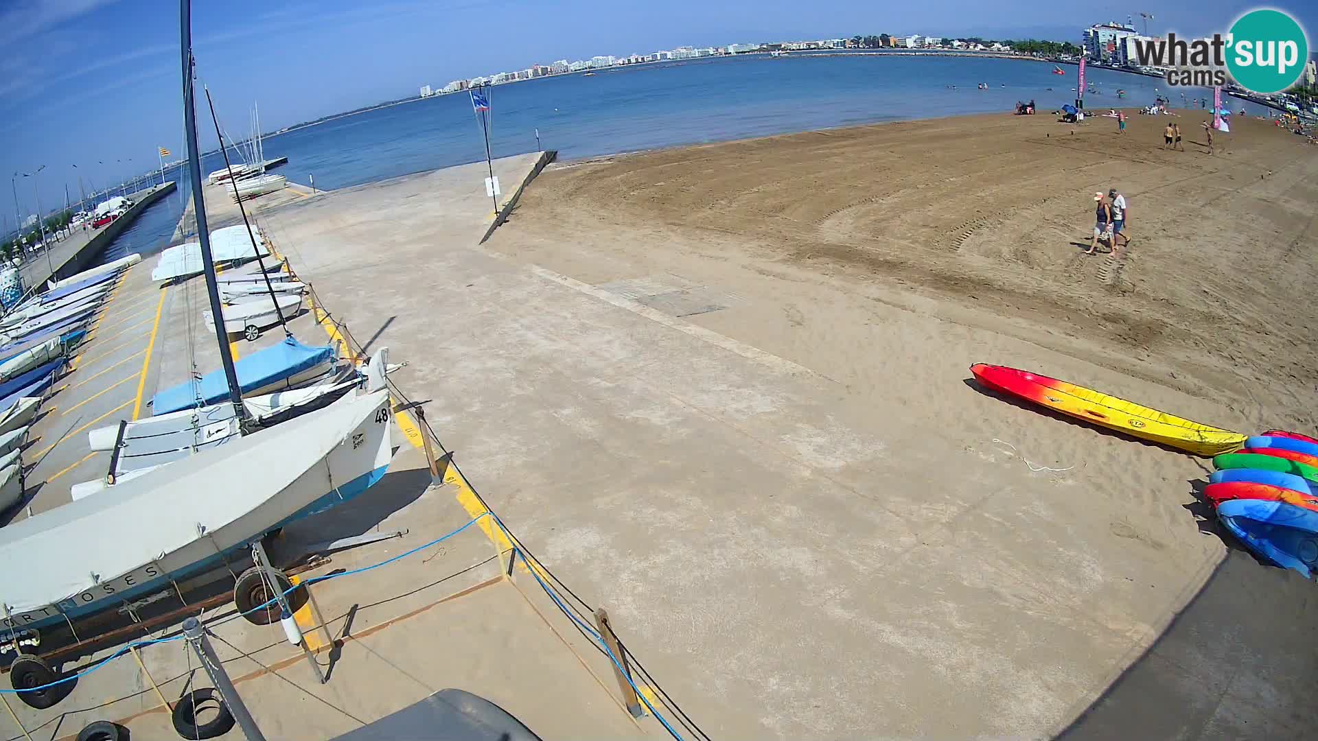 Webcam Port of Roses – Costa Brava – La Perola Beach