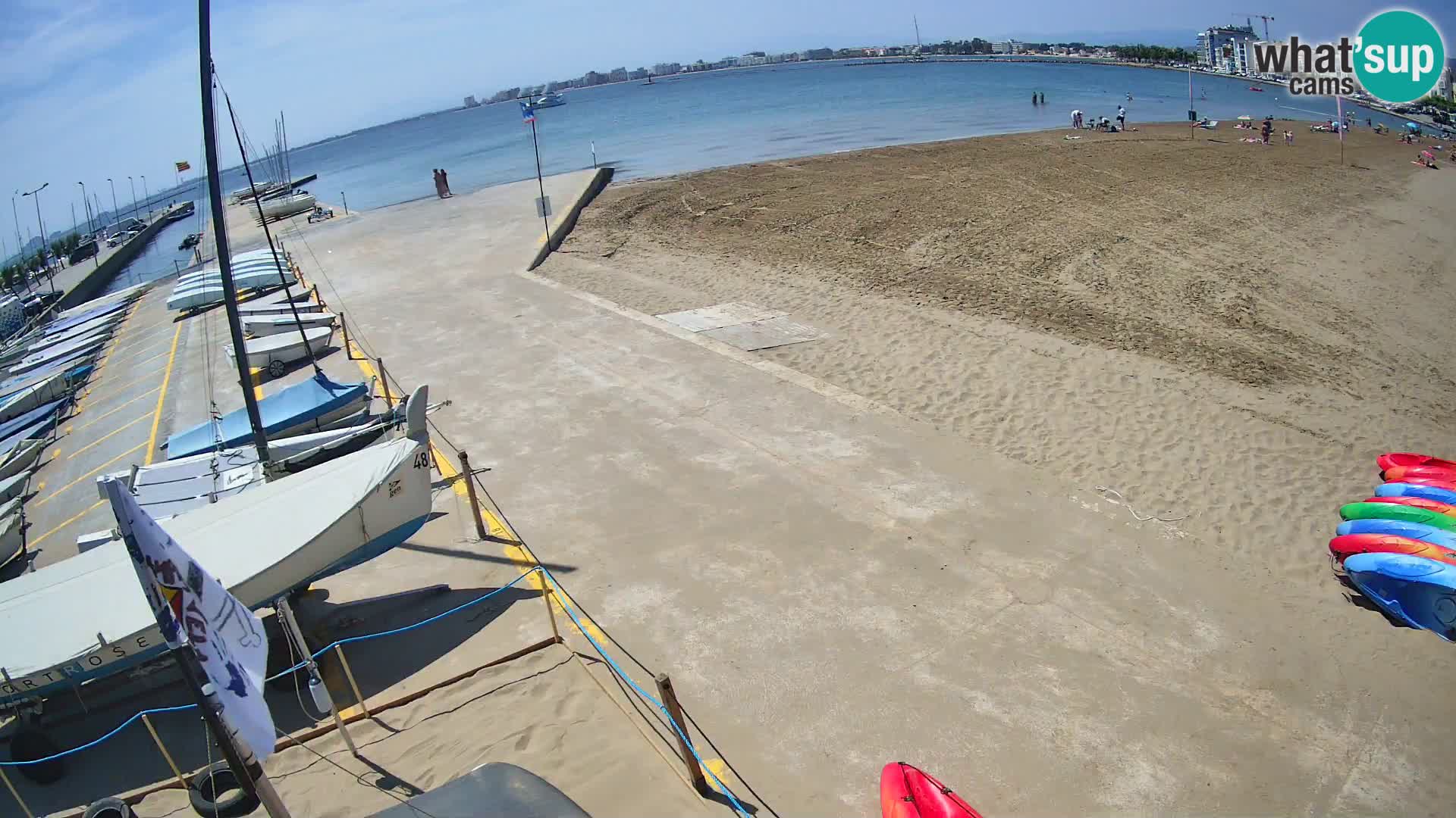 Webcam Port of Roses – Costa Brava – La Perola Beach
