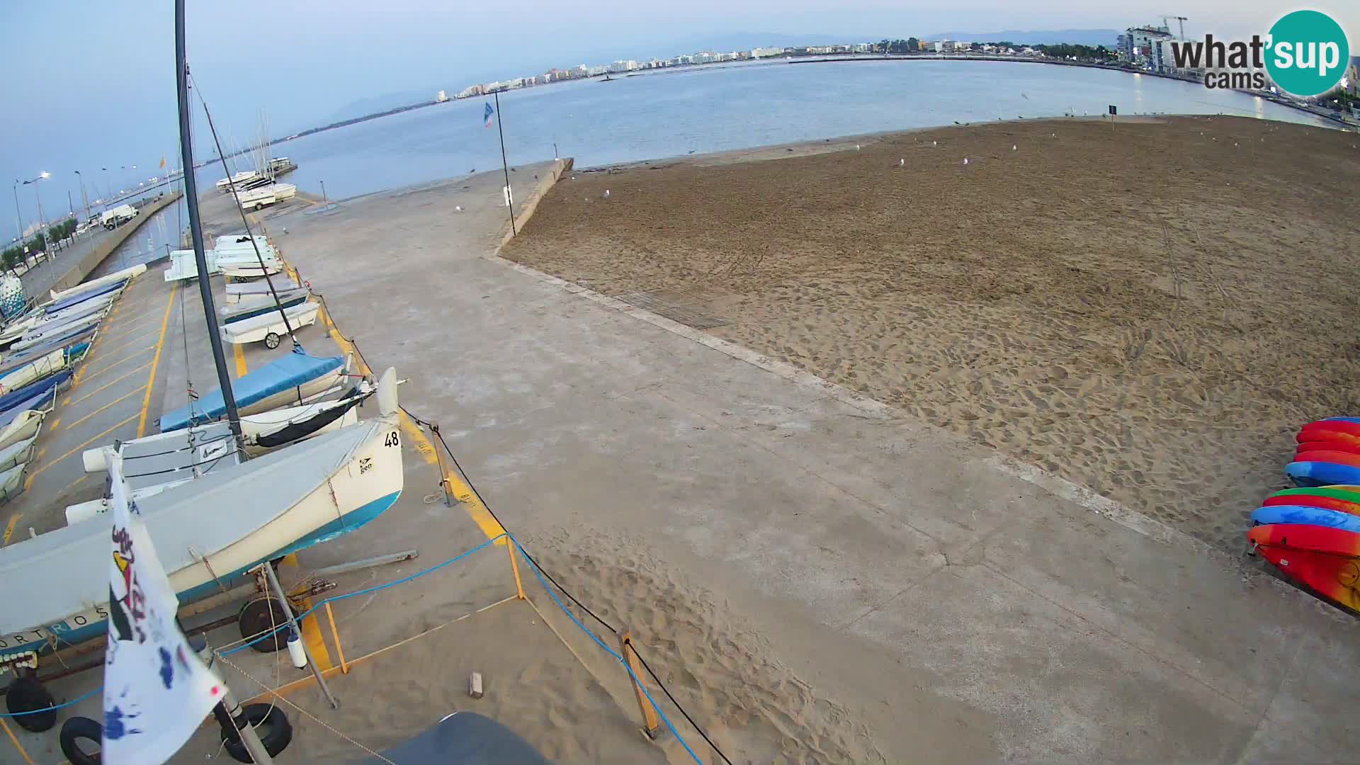 Webcam Port of Roses – Costa Brava – La Perola Beach