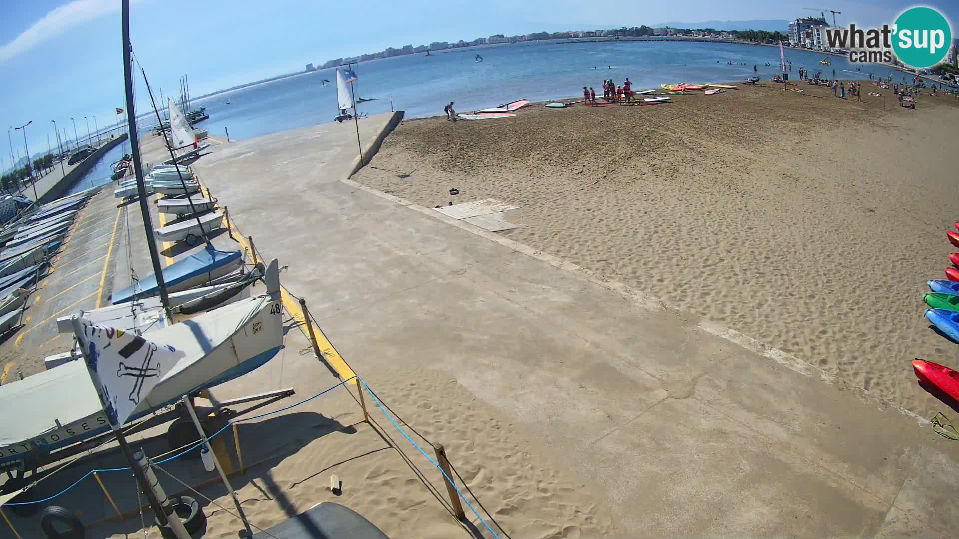 Webcam Hafen von Roses – Costa Brava – Strand La Perola