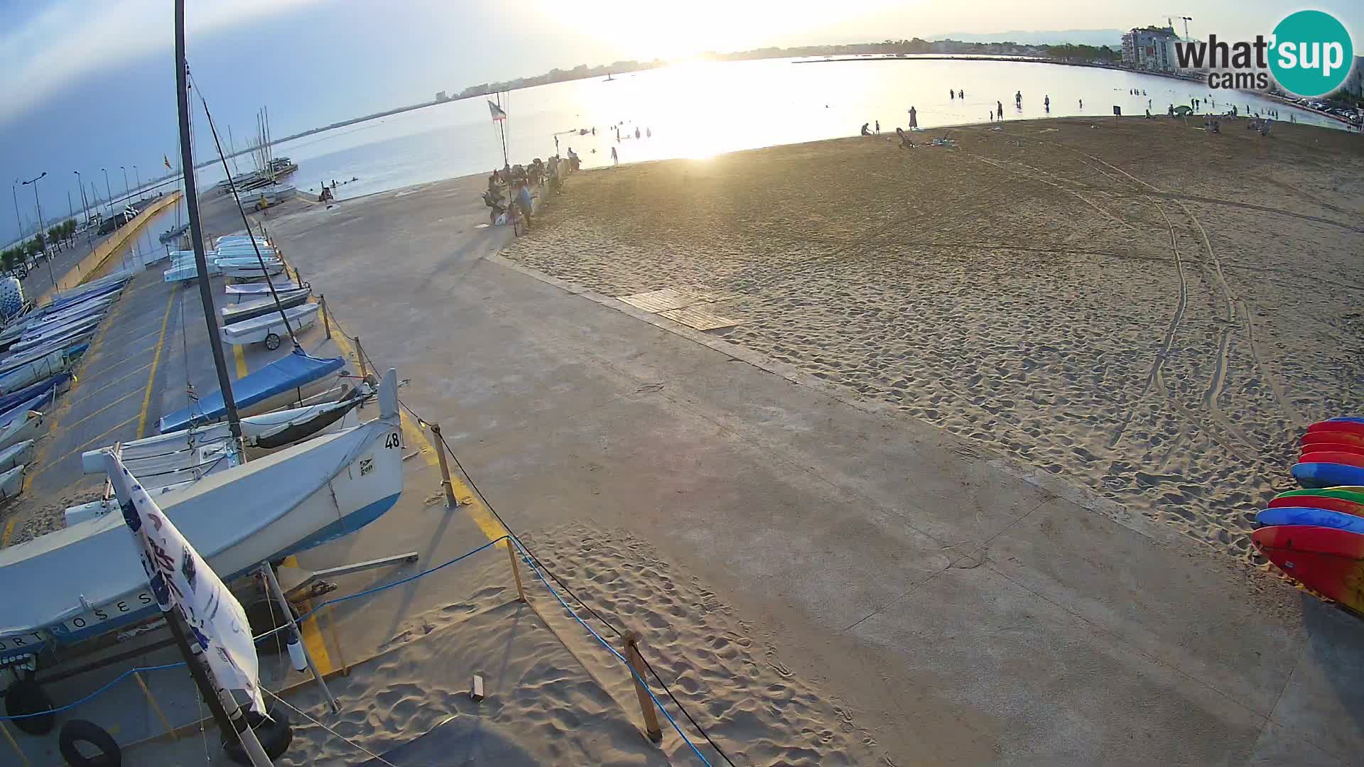 Kamera Roses marina – Costa Brava – plaža La Perola