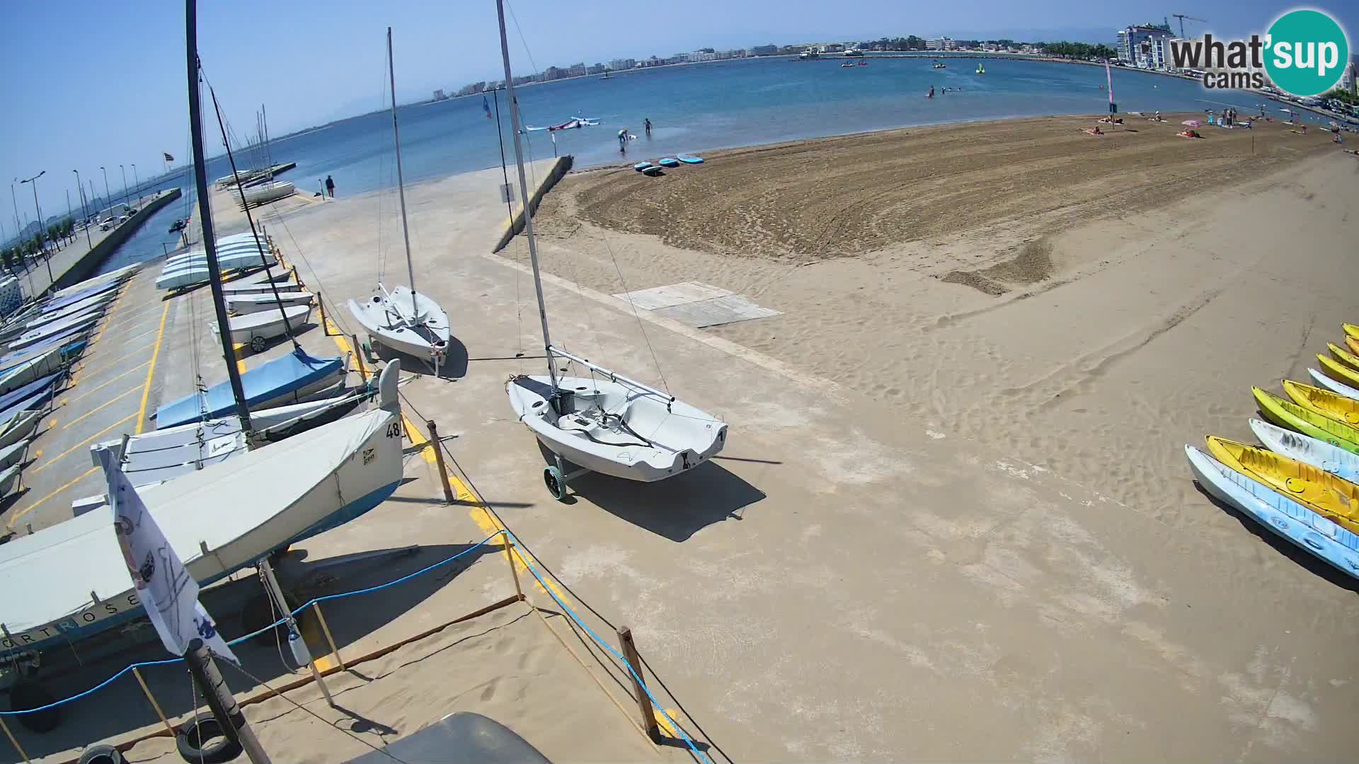 Webcam porto di Roses – Costa Brava – spiaggia La Perola