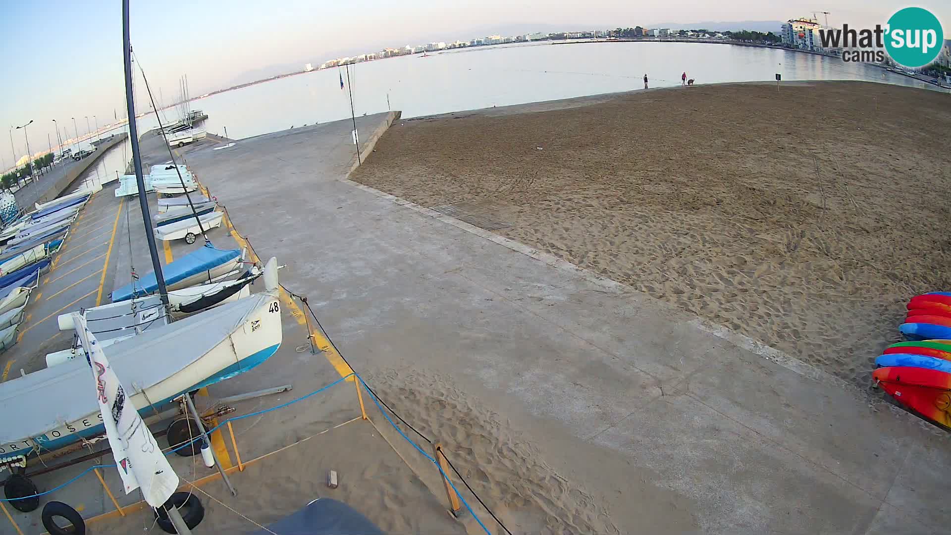 Kamera Roses marina – Costa Brava – plaža La Perola