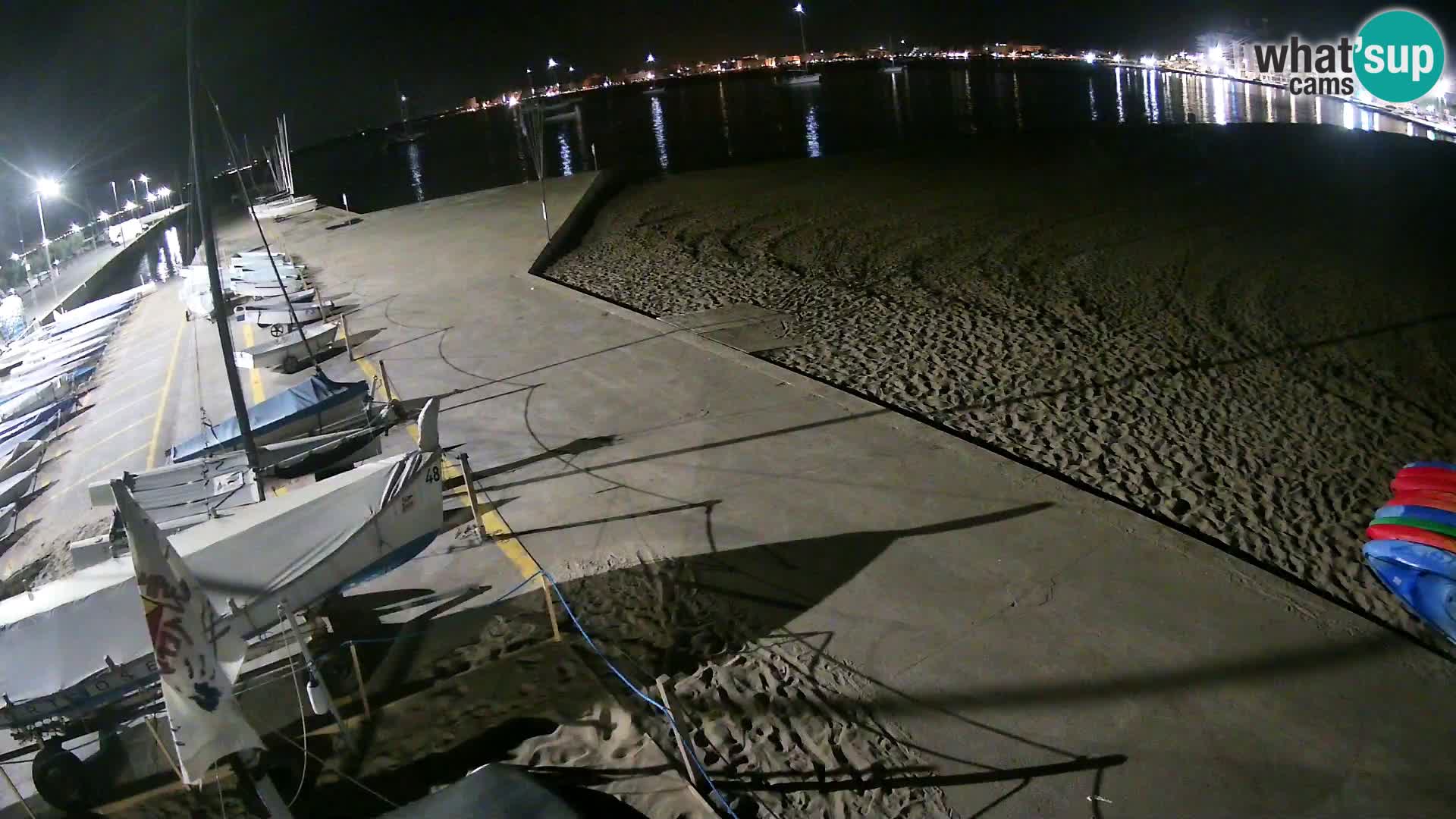 Webcam porto di Roses – Costa Brava – spiaggia La Perola