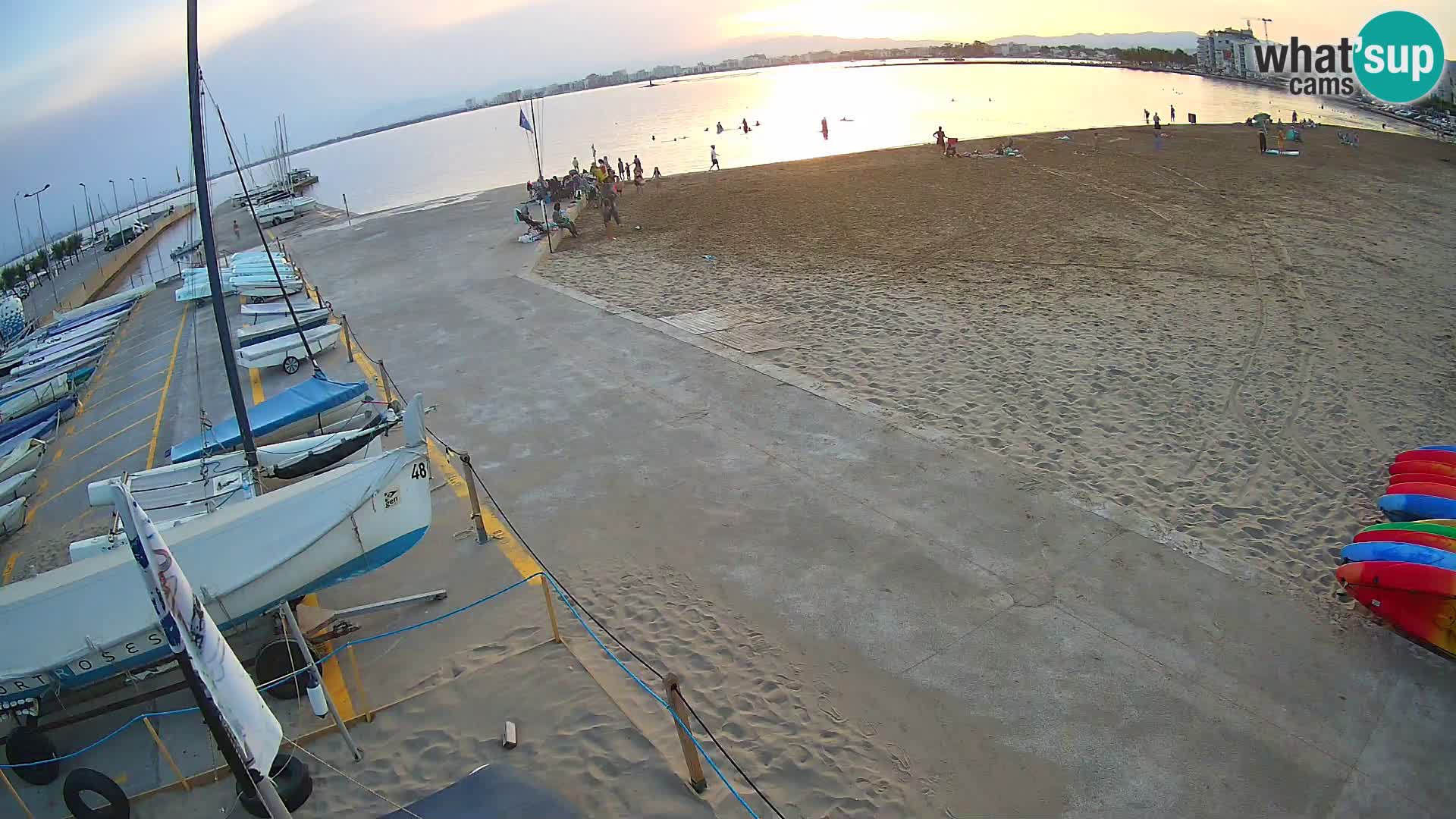Webcam Port of Roses – Costa Brava – La Perola Beach
