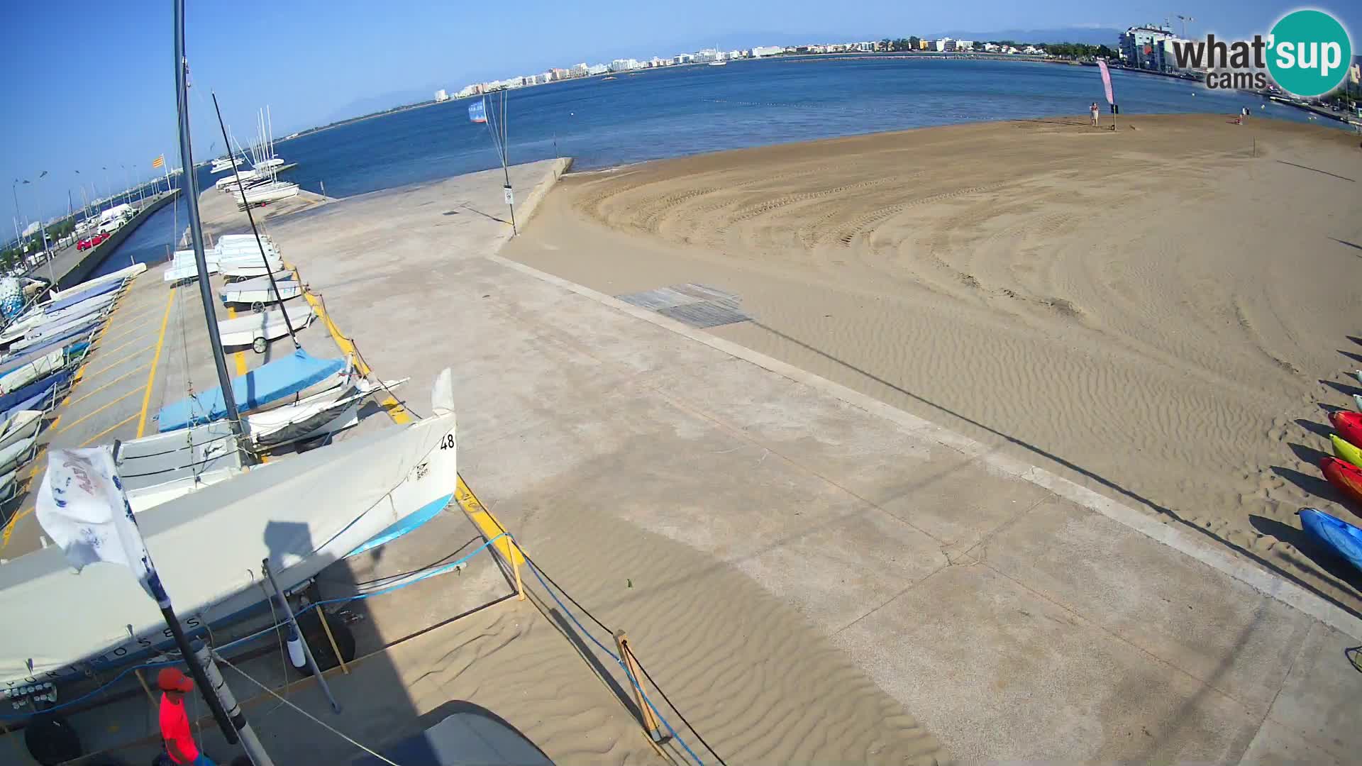 Webcam Port of Roses – Costa Brava – La Perola Beach