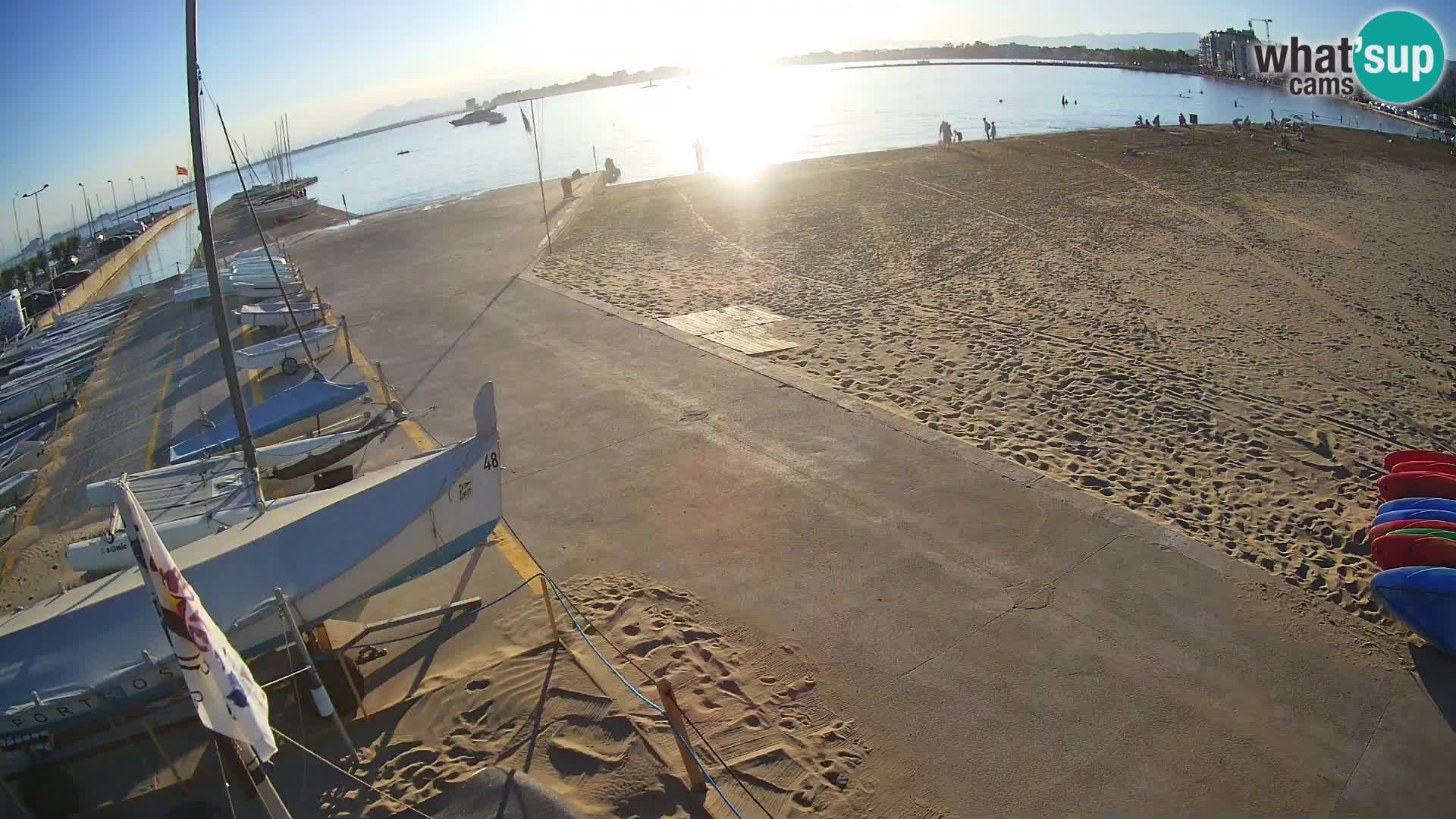 Webcam Port of Roses – Costa Brava – La Perola Beach