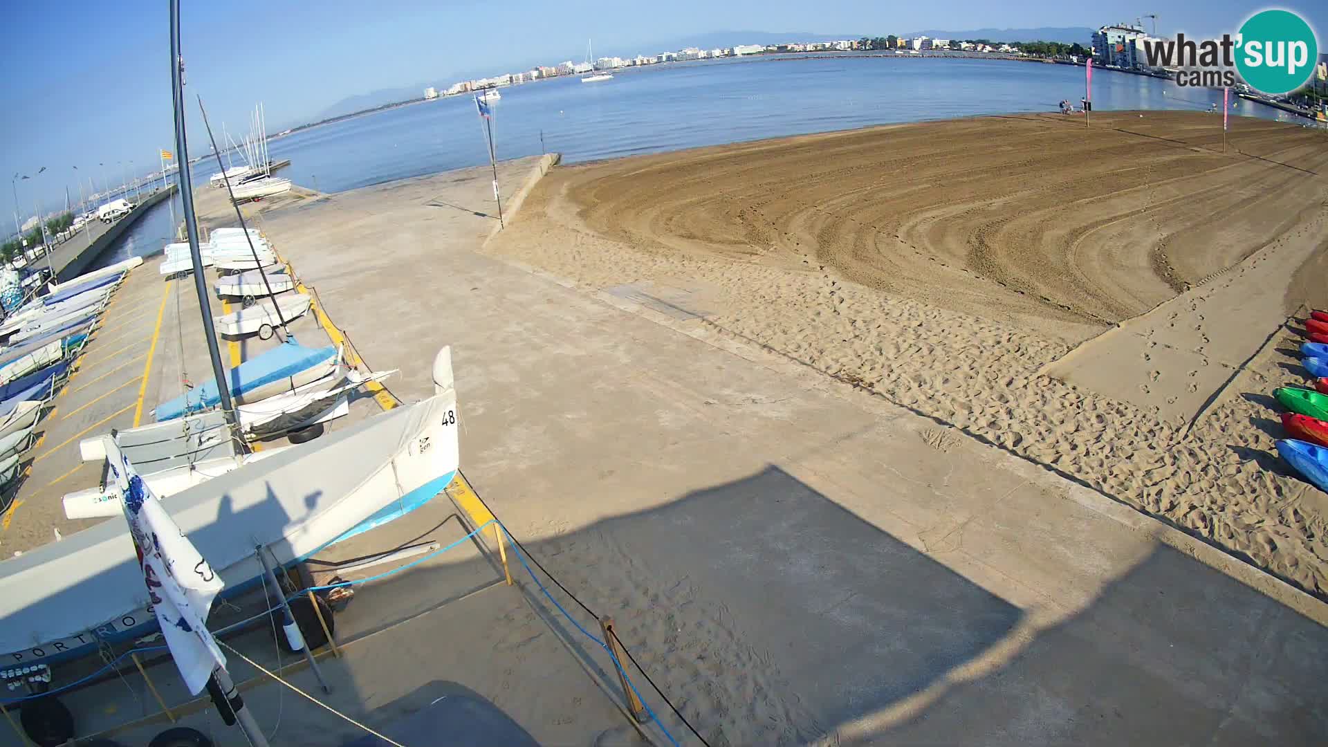 Webcam Port of Roses – Costa Brava – La Perola Beach