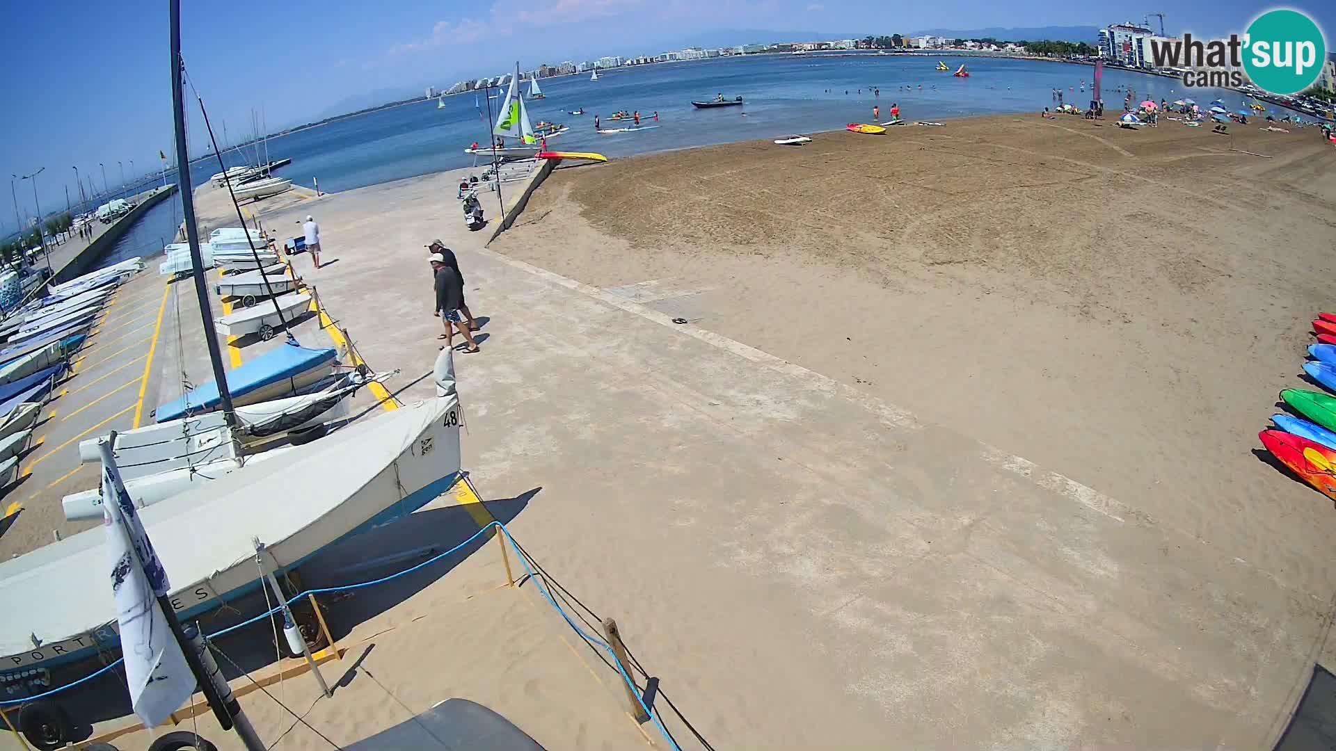 Webcam Hafen von Roses – Costa Brava – Strand La Perola