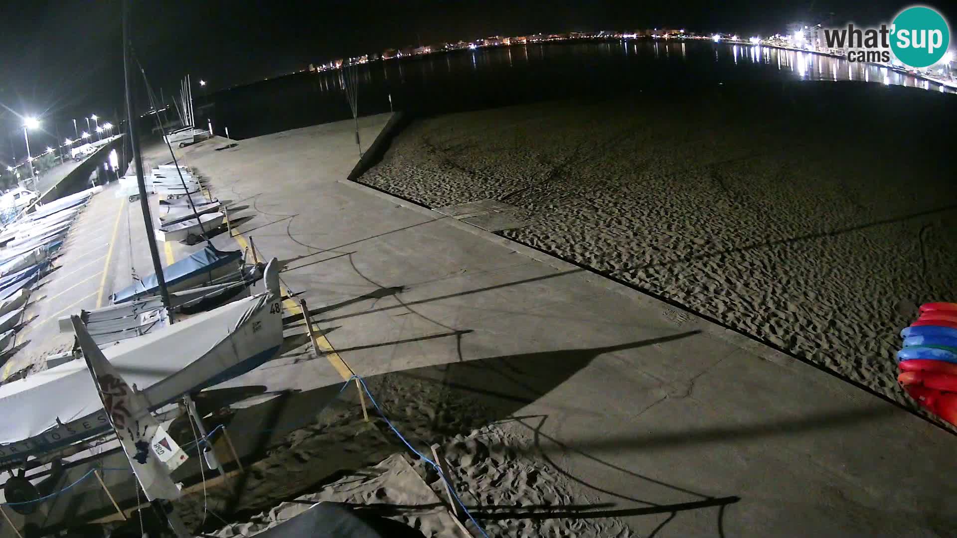 Webcam porto di Roses – Costa Brava – spiaggia La Perola