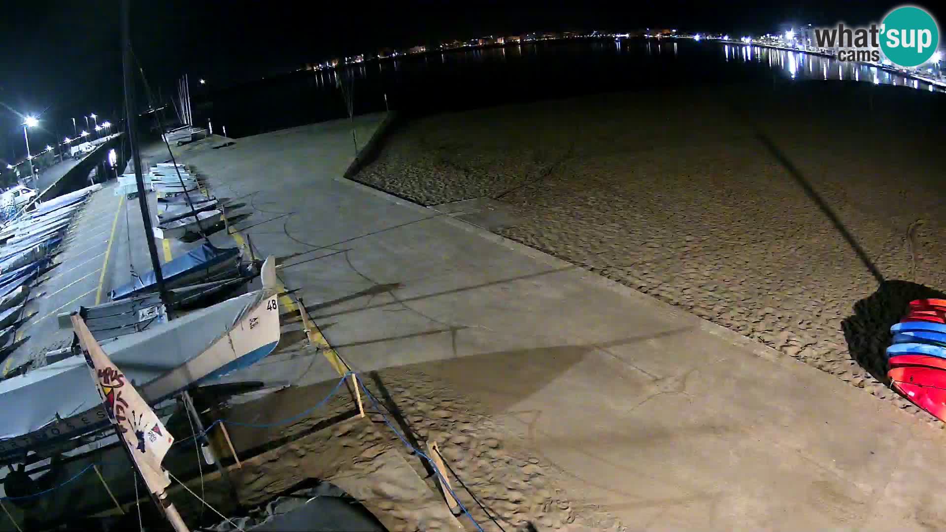 Webcam porto di Roses – Costa Brava – spiaggia La Perola