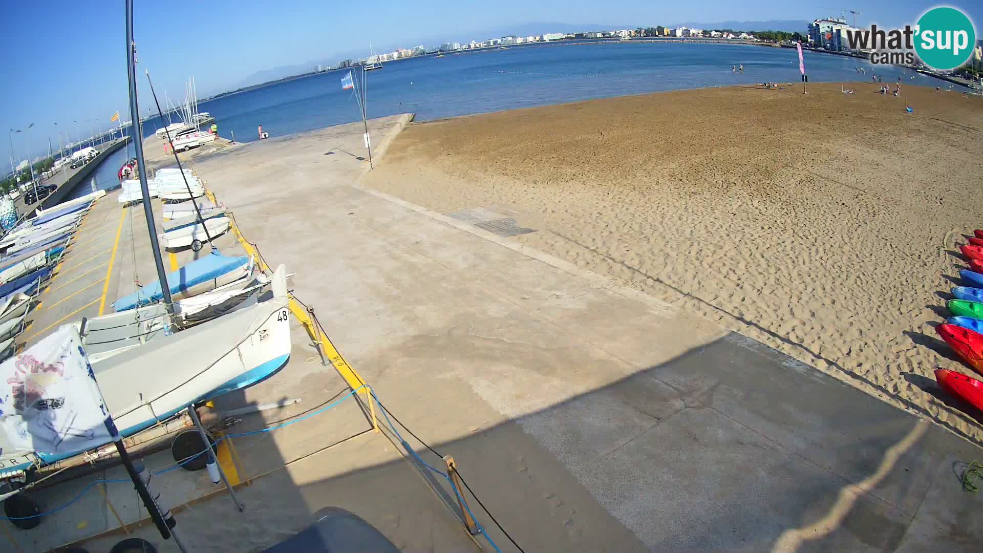 Webcam Port of Roses – Costa Brava – La Perola Beach