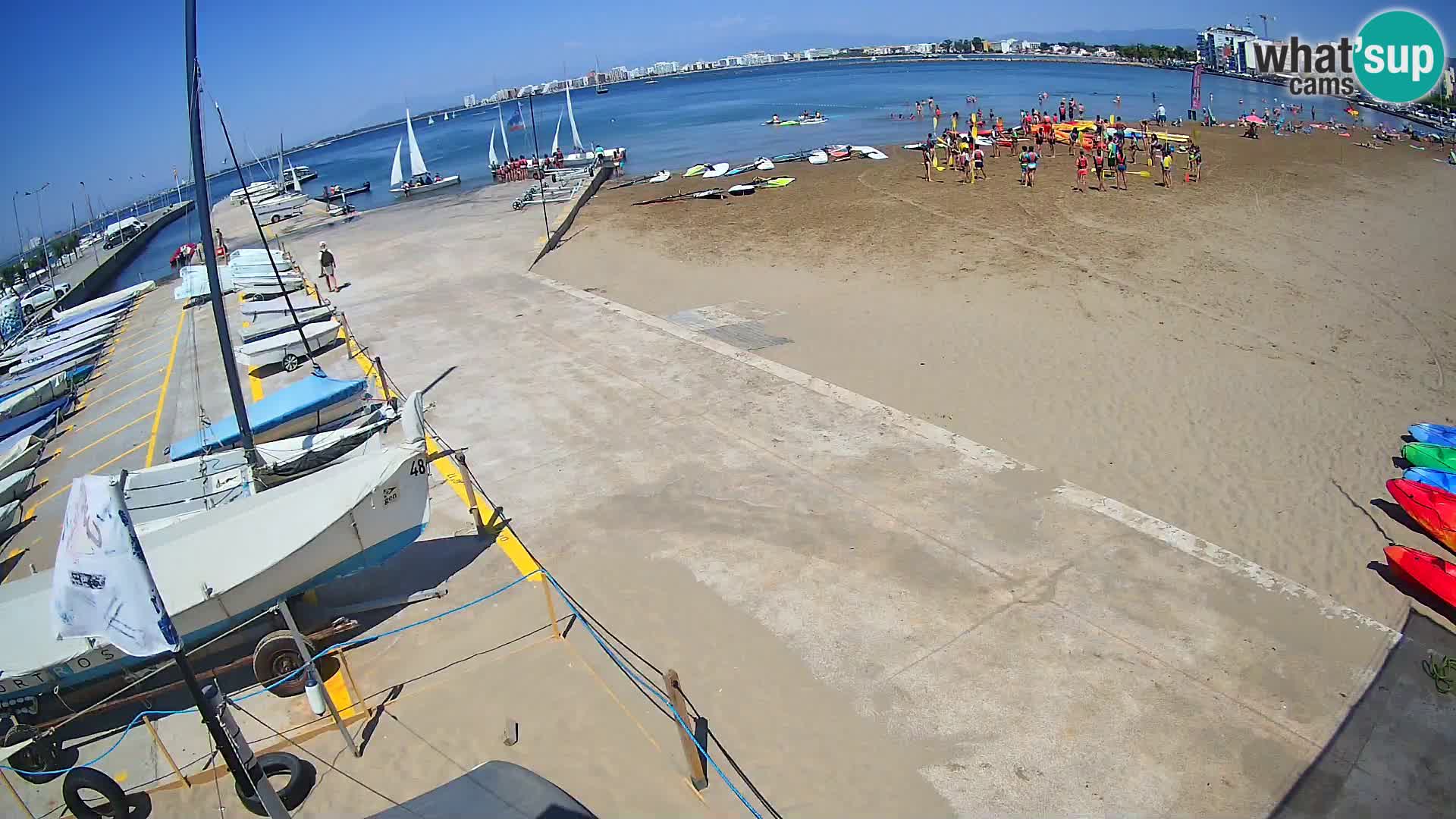 Webcam Port of Roses – Costa Brava – La Perola Beach