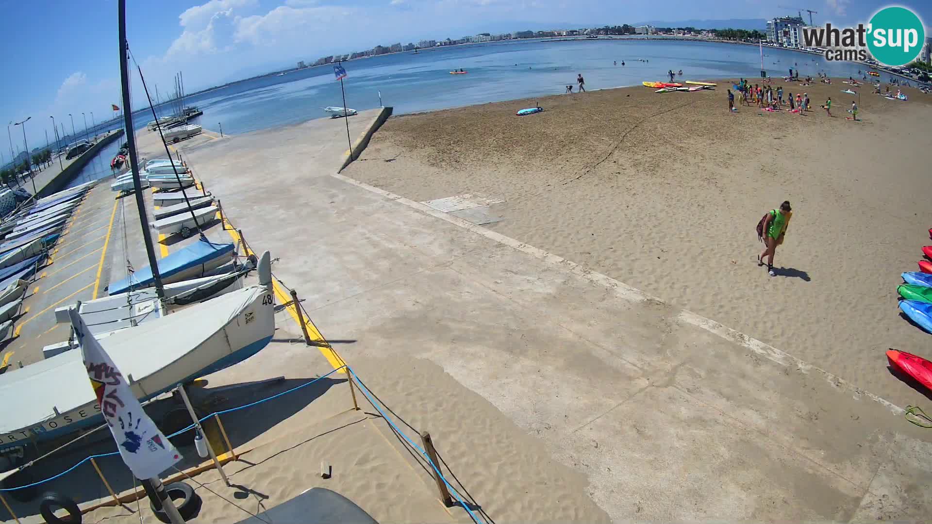 Webcam Port of Roses – Costa Brava – La Perola Beach