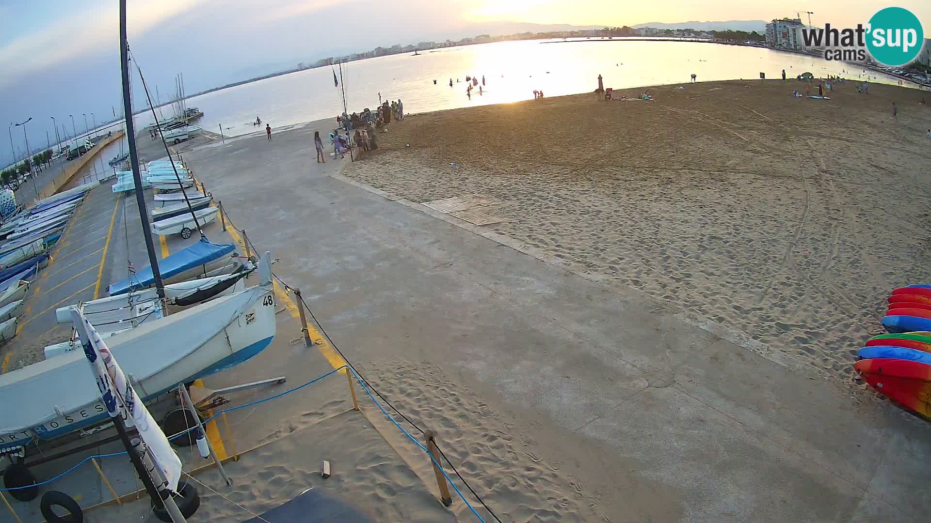 Webcam Hafen von Roses – Costa Brava – Strand La Perola