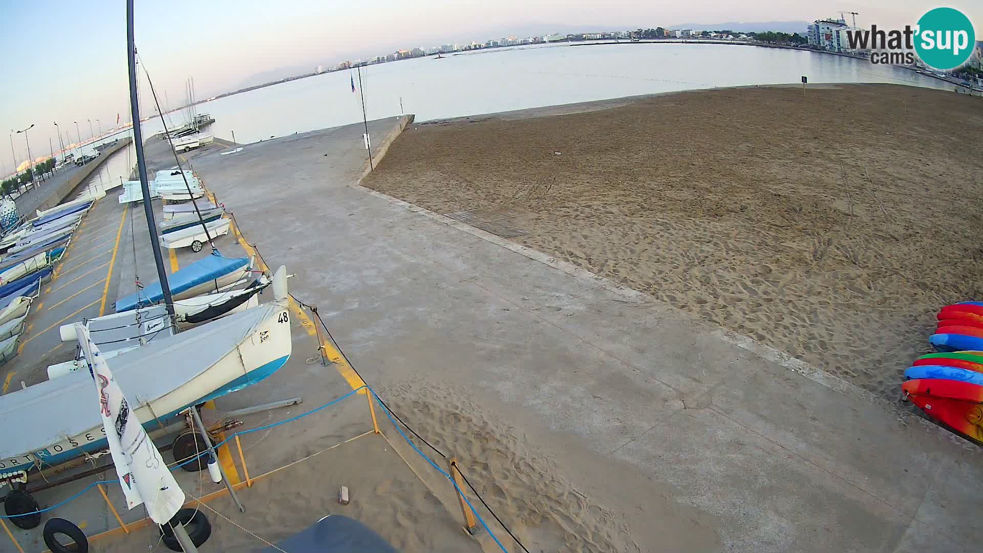 Kamera Roses marina – Costa Brava – plaža La Perola