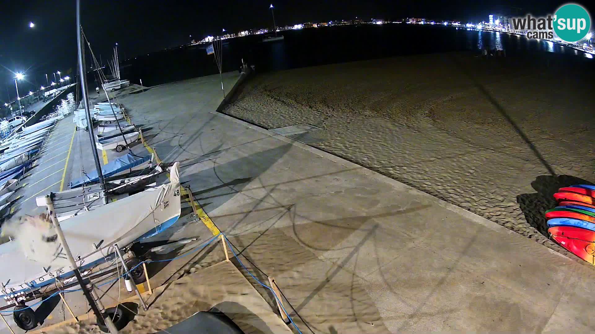 Roses webcam Port – Costa Brava – plage La Perola