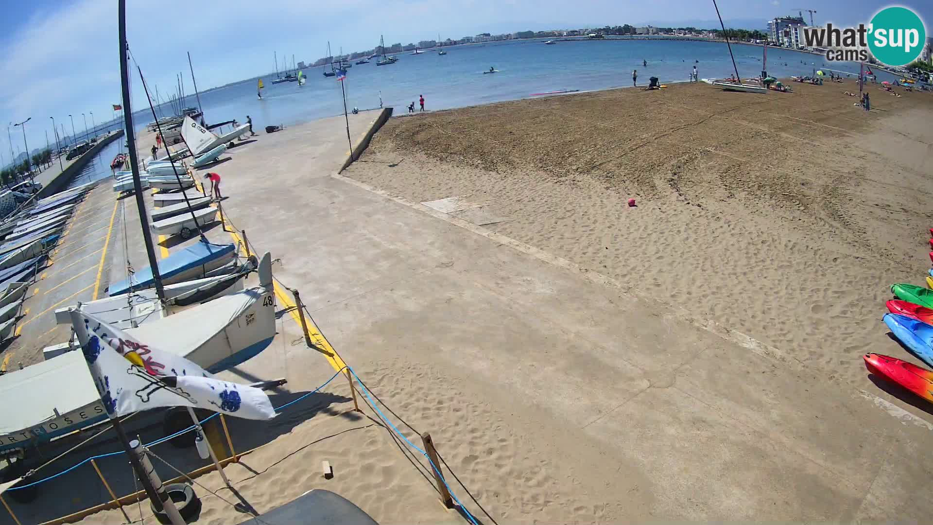 Webcam Port of Roses – Costa Brava – La Perola Beach