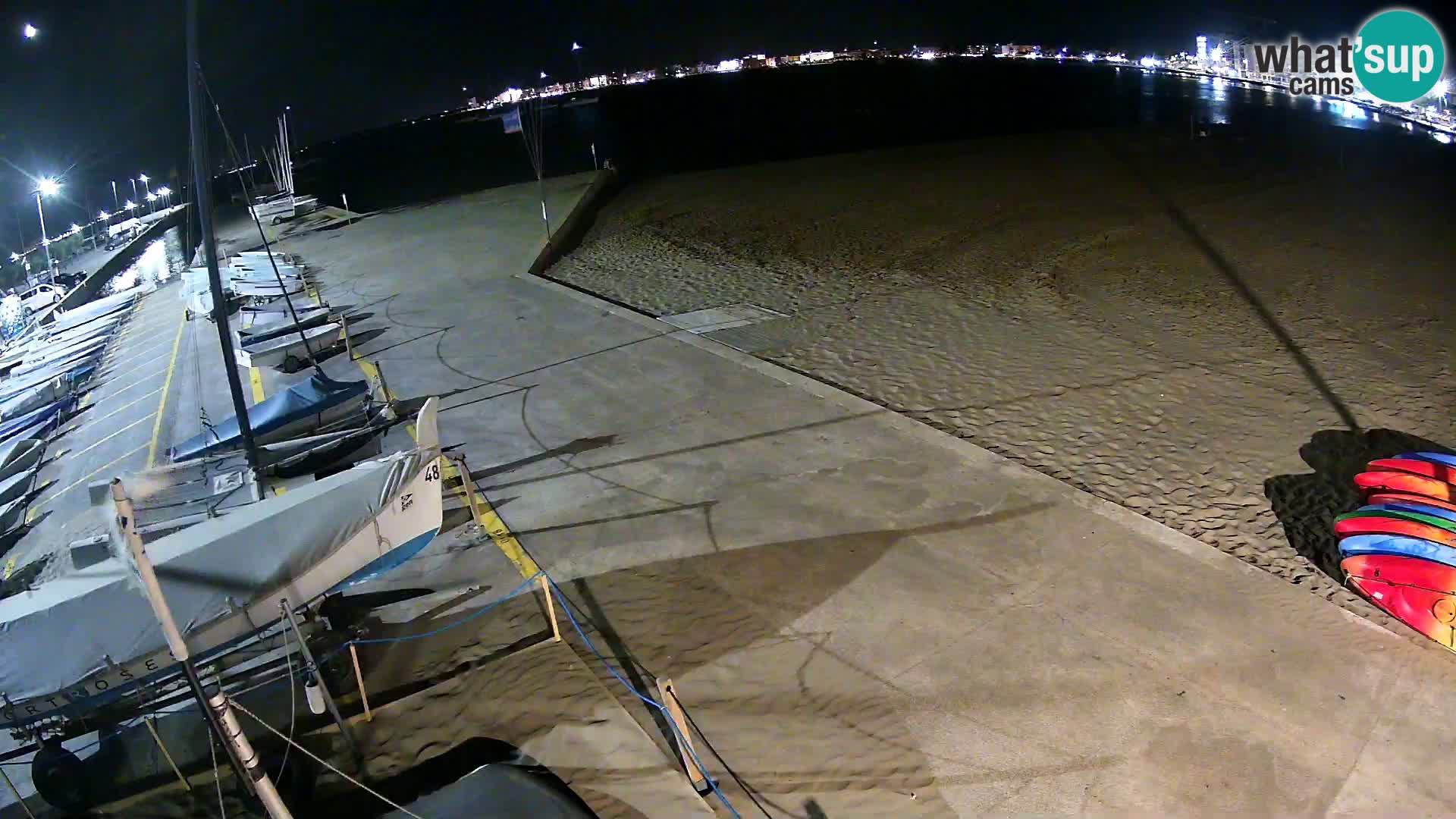 Webcam Hafen von Roses – Costa Brava – Strand La Perola