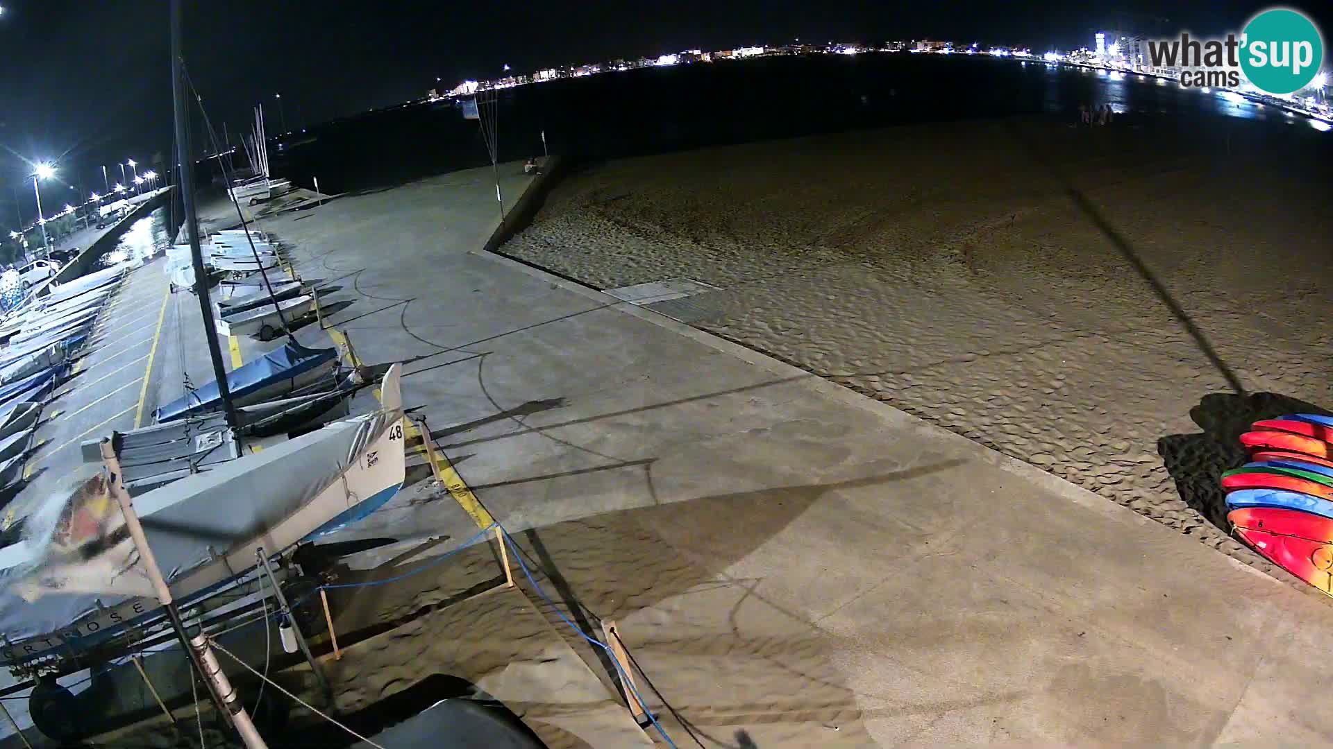Webcam Hafen von Roses – Costa Brava – Strand La Perola