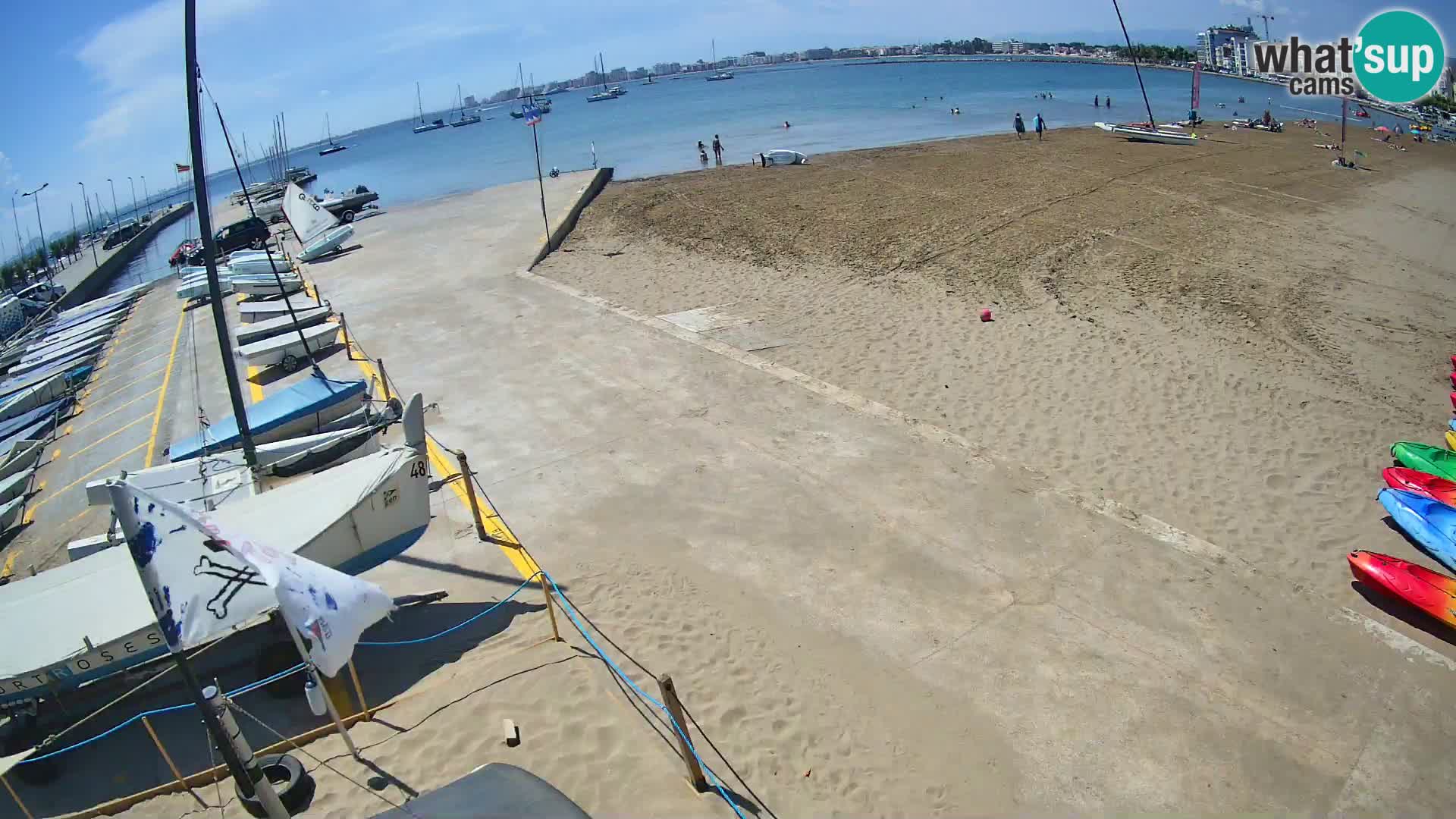 Webcam Hafen von Roses – Costa Brava – Strand La Perola