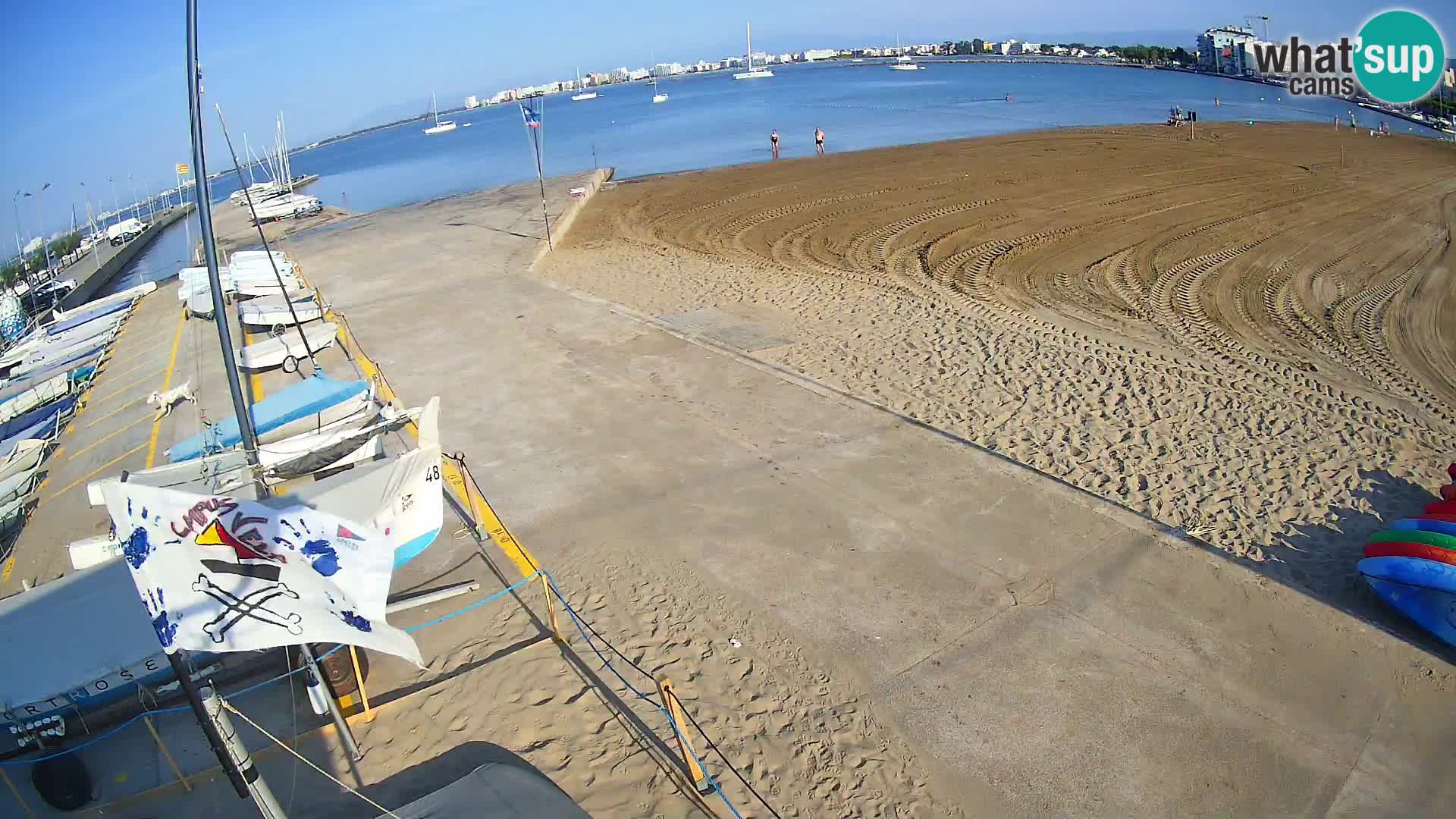 Webcam Hafen von Roses – Costa Brava – Strand La Perola