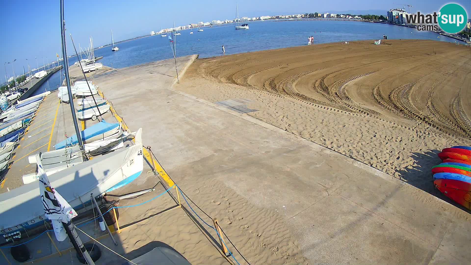 Webcam Hafen von Roses – Costa Brava – Strand La Perola