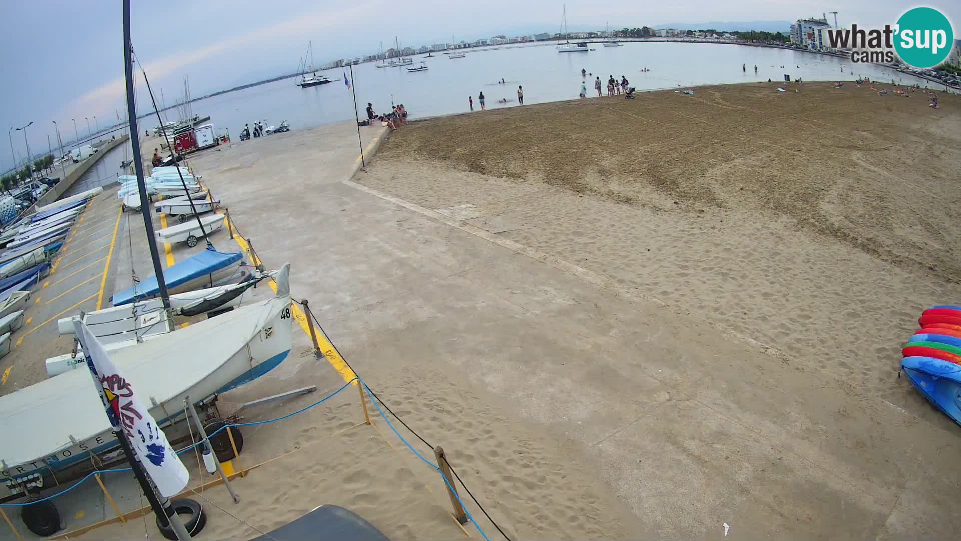 Webcam Hafen von Roses – Costa Brava – Strand La Perola