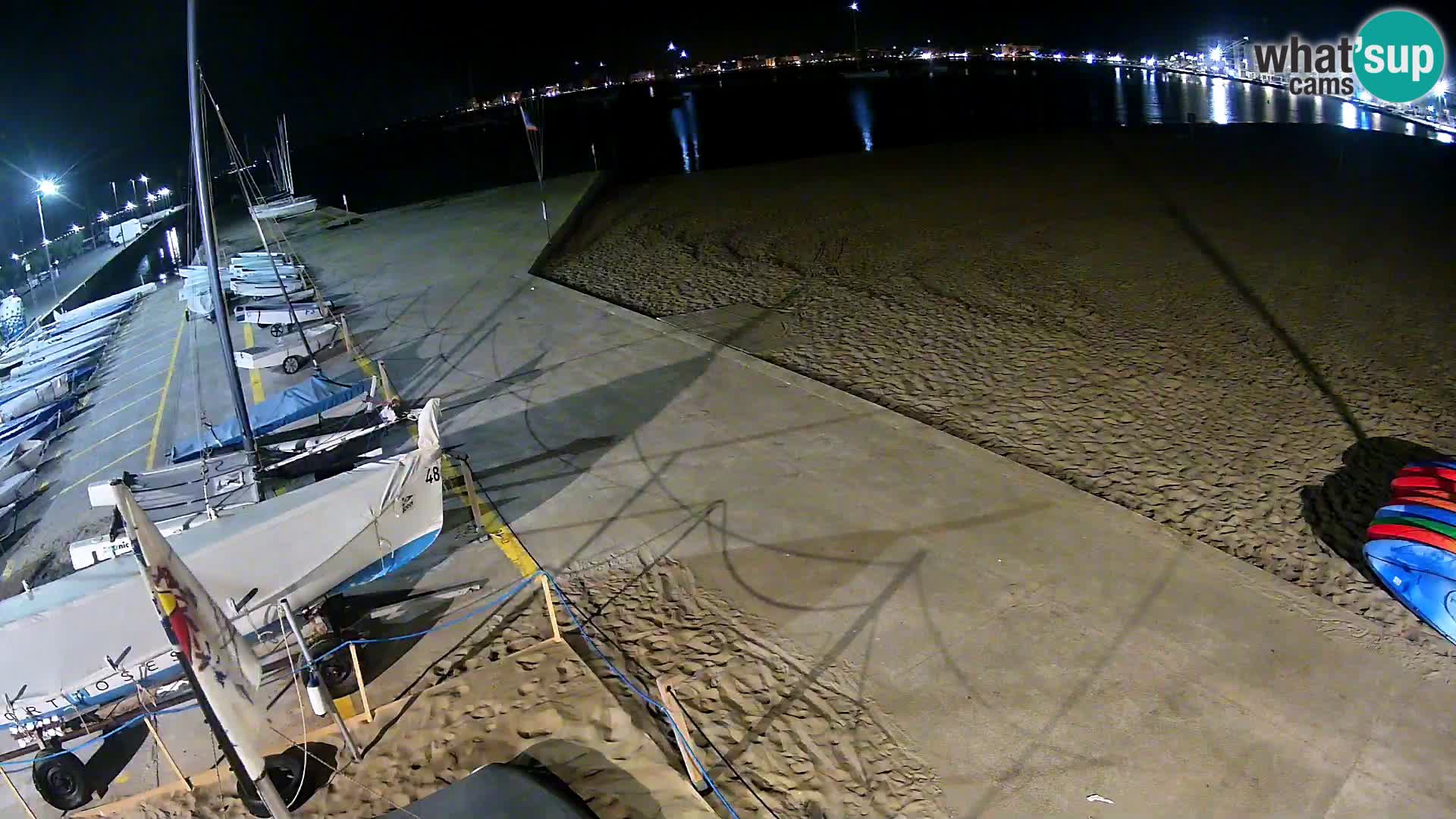 Webcam Hafen von Roses – Costa Brava – Strand La Perola