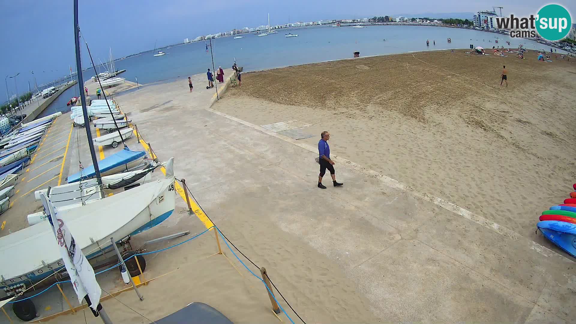 Webcam porto di Roses – Costa Brava – spiaggia La Perola
