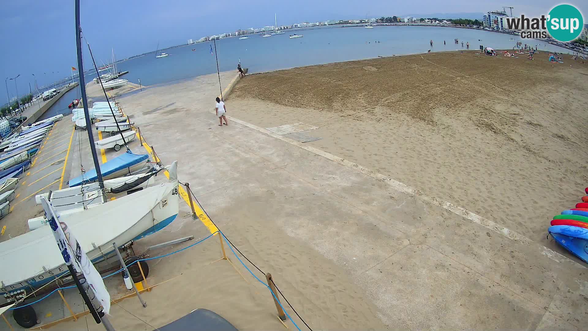 Webcam porto di Roses – Costa Brava – spiaggia La Perola
