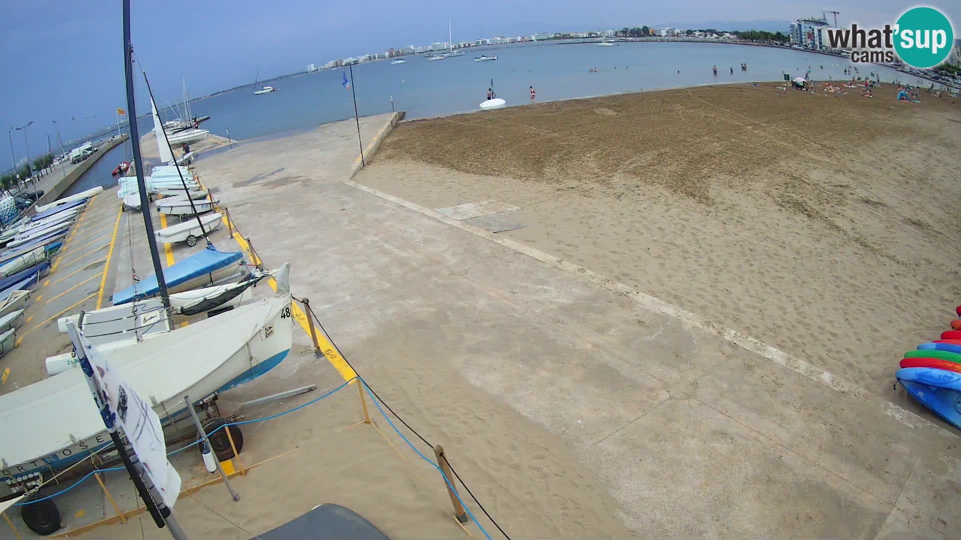 Webcam Hafen von Roses – Costa Brava – Strand La Perola